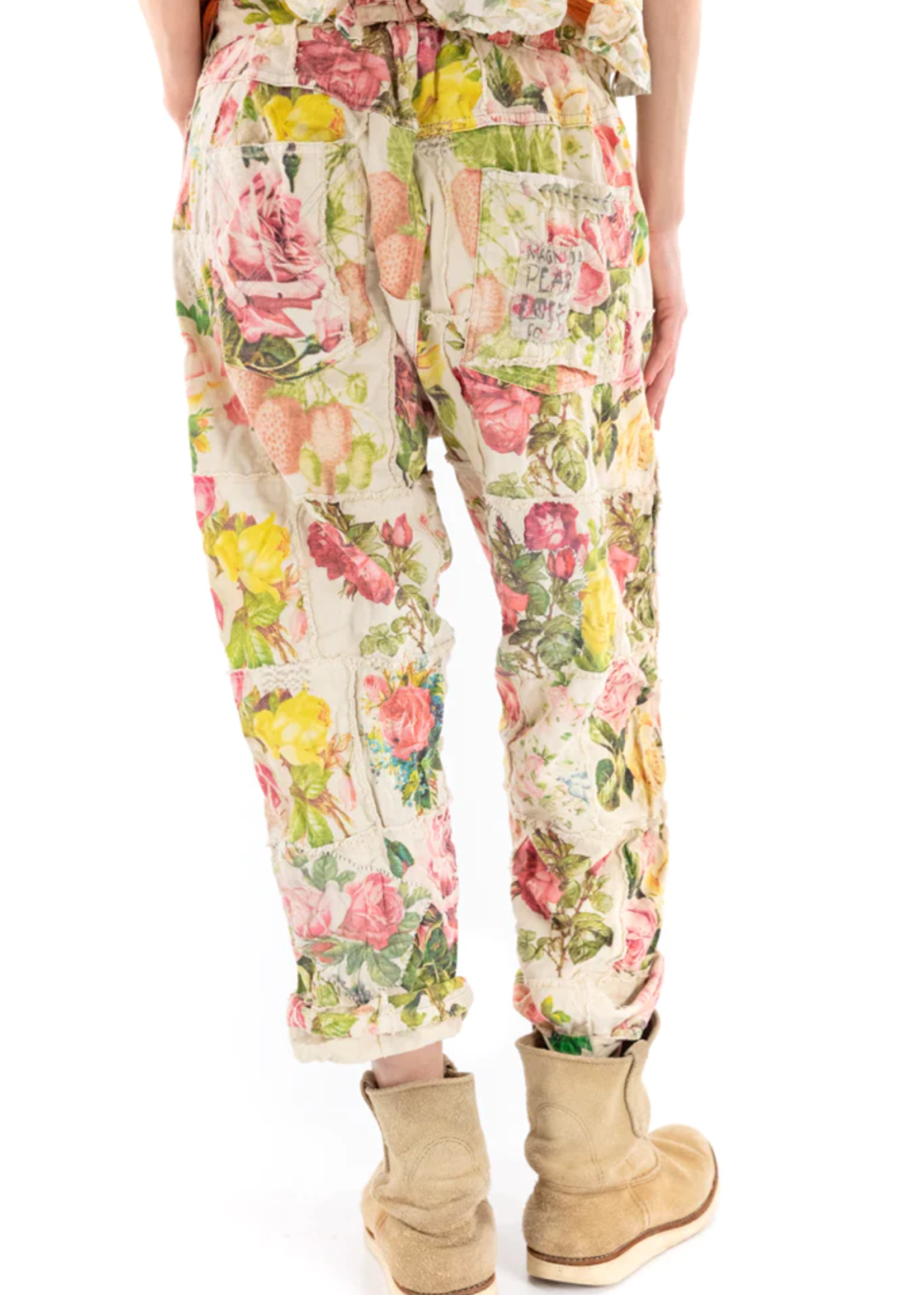 Magnolia Pearl Patchwork Miner Trousers Lady Madonna Pants 411