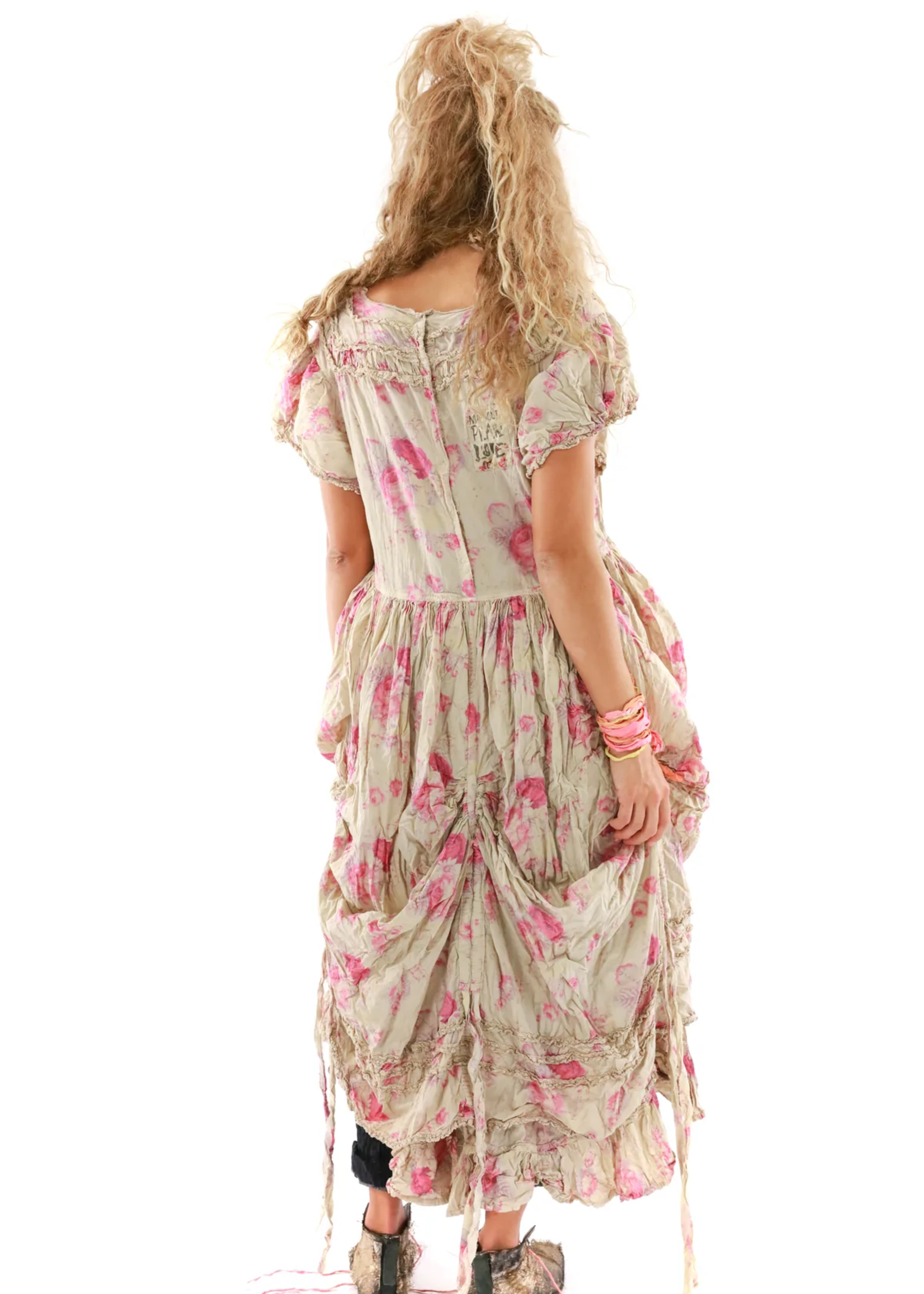 Magnolia Pearl Jovenelle Gather Dress Orchid Bloom Dress 861