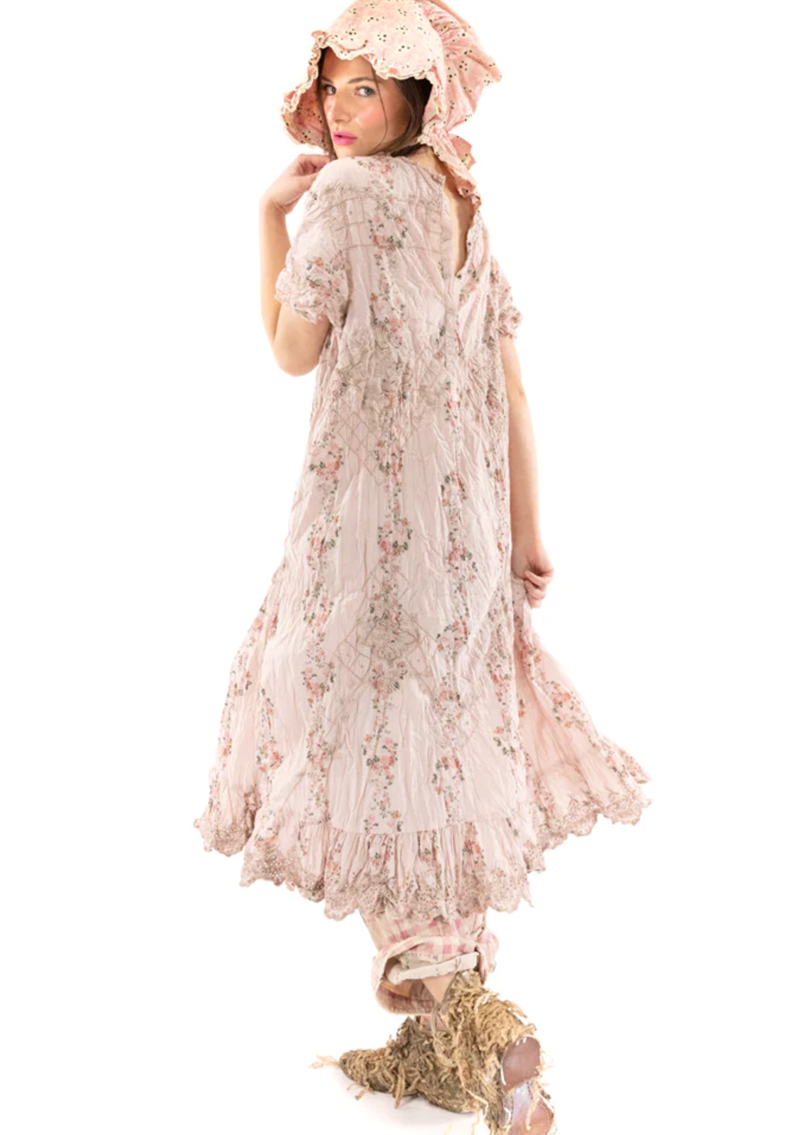 Magnolia Pearl Floral Anna Grace Dress Lexi Stripe/Molly Dress 879