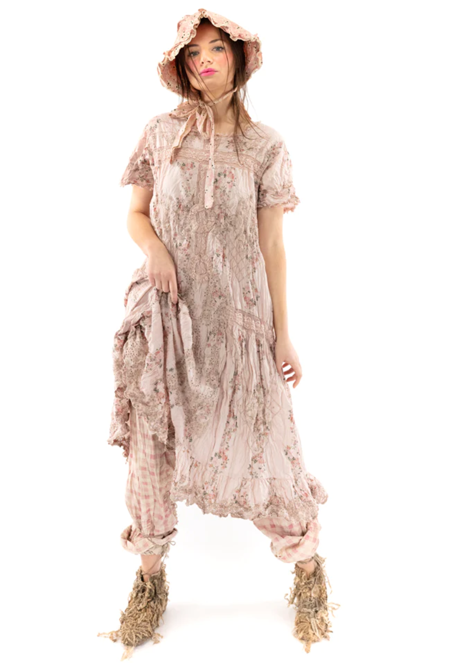 Magnolia Pearl Floral Anna Grace Dress Lexi Stripe/Molly Dress 879