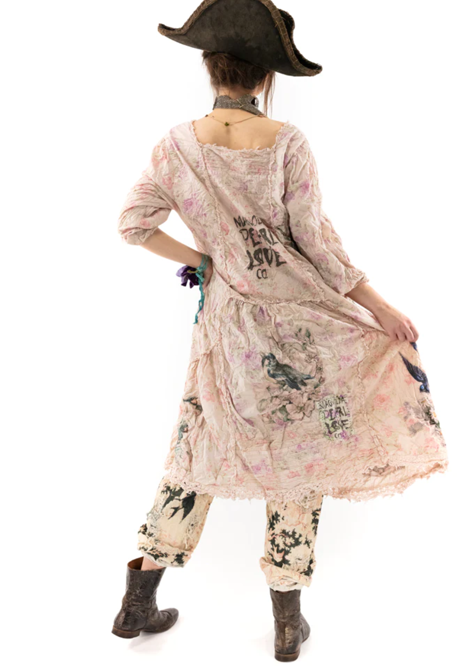 Magnolia Pearl Floral Helenia Dress Cupid Rose Dress 874 One Size