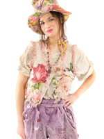 Magnolia Pearl Eyelet Yana Lace Topper Moonlight Tank 278