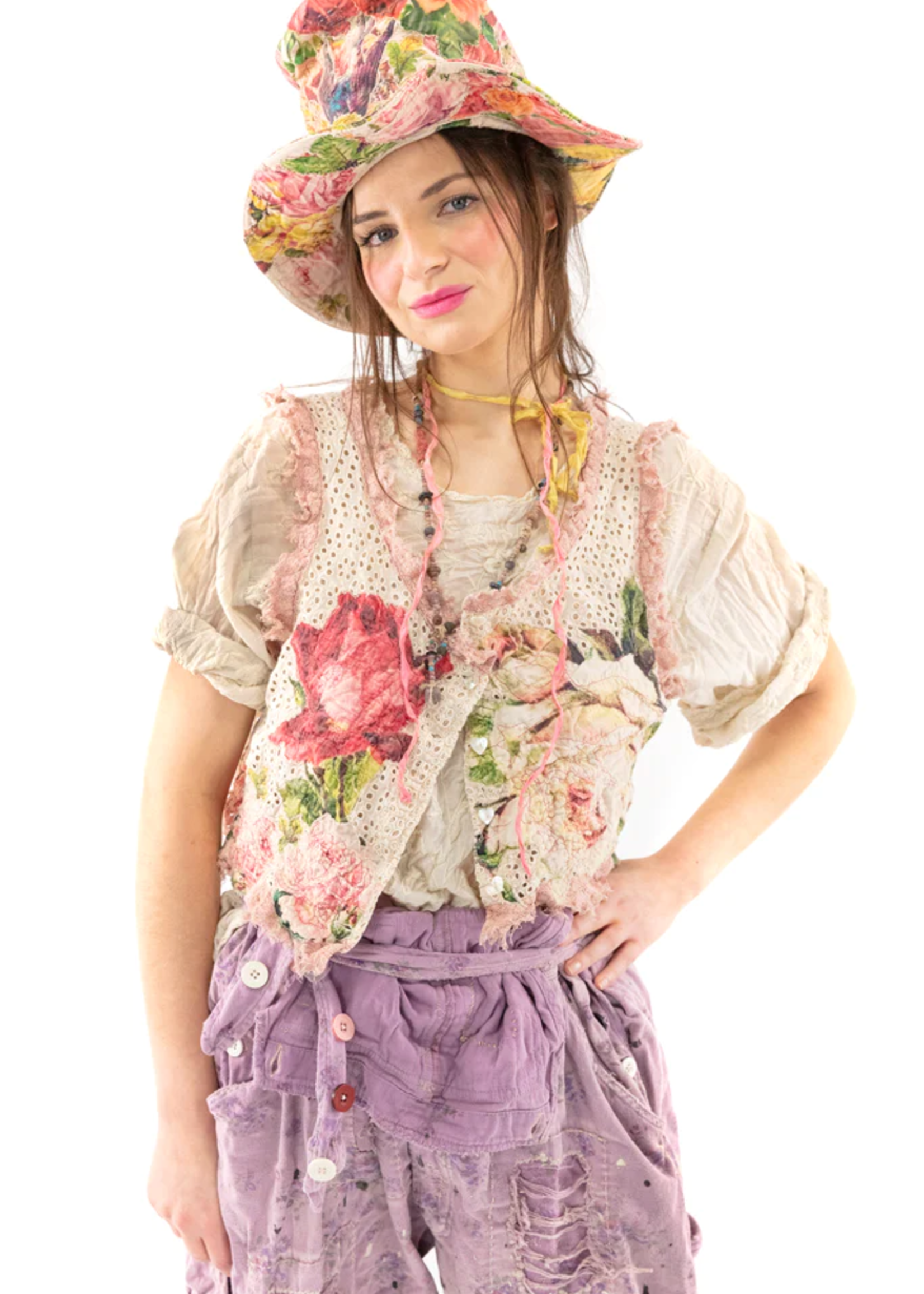 Magnolia Pearl Eyelet Yana Lace Topper Moonlight Tank 278