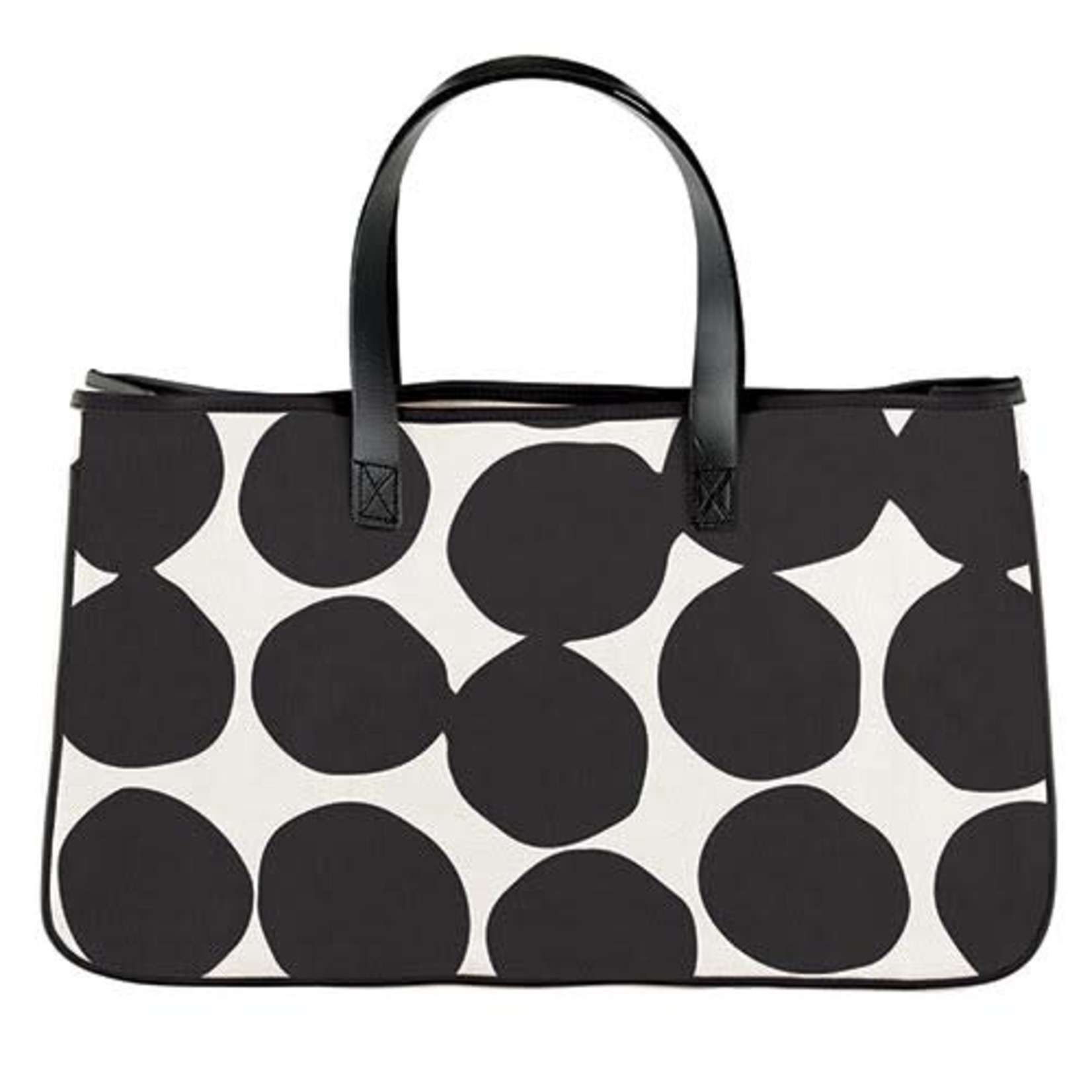 Santa Barbara Polka Dots Canvas Tote Bag