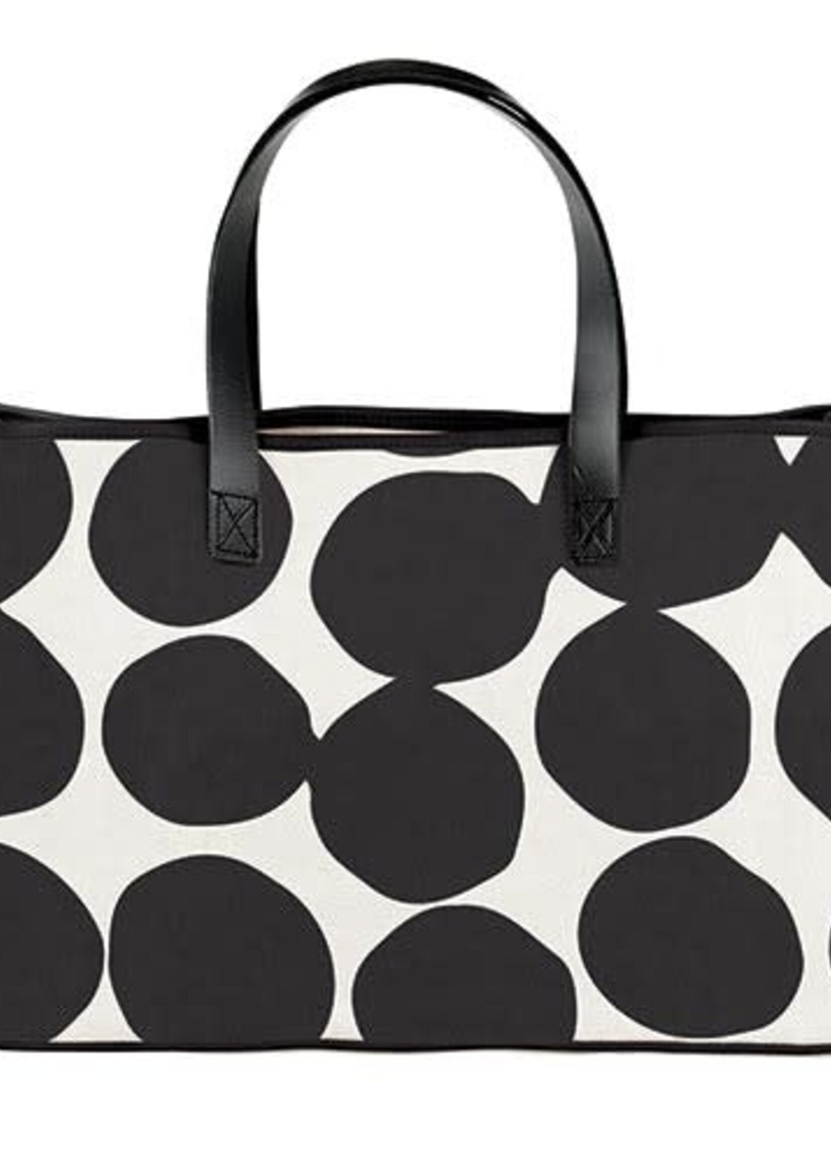 Santa Barbara Polka Dots Canvas Tote Bag
