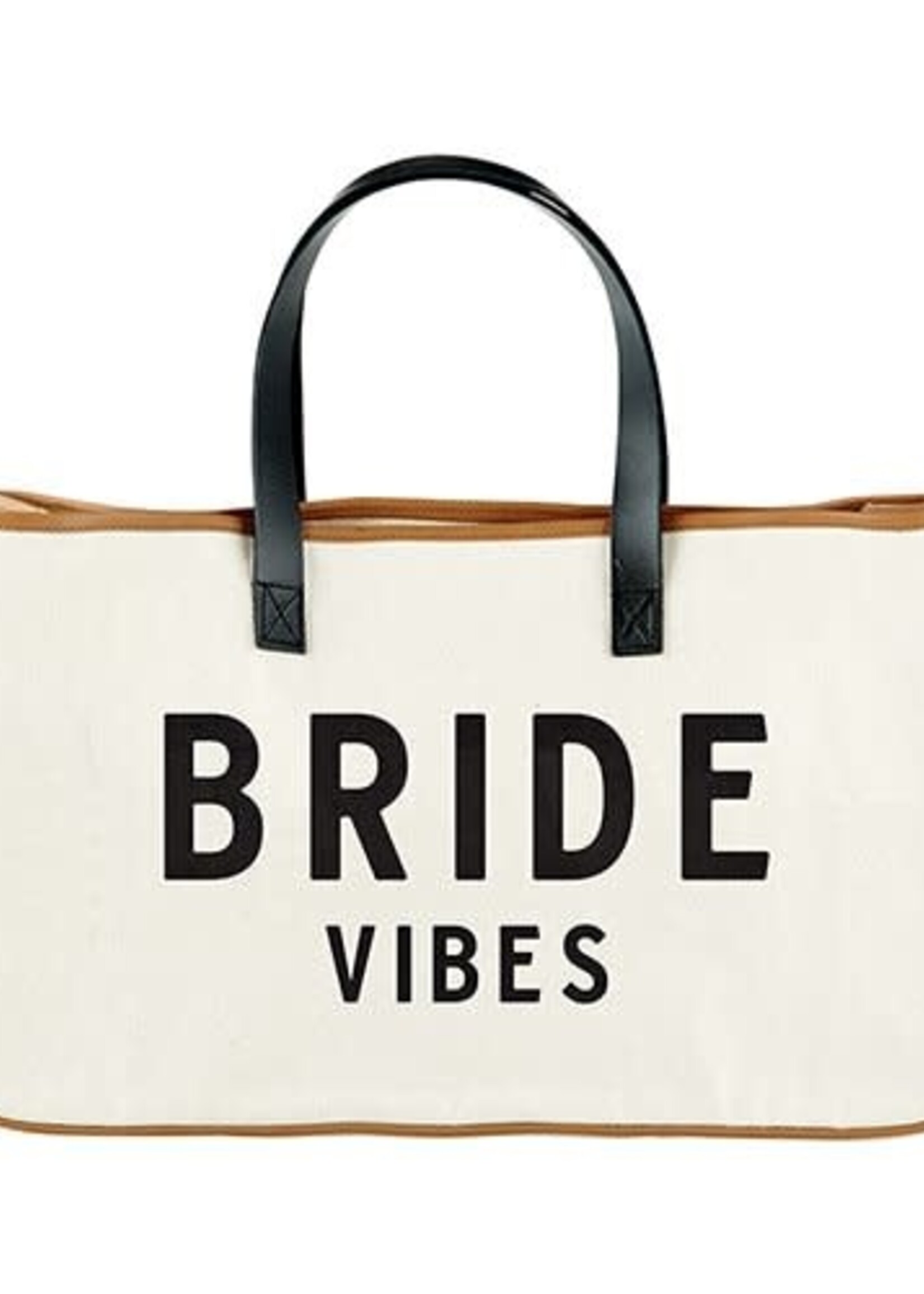 Bride Vibes Canvas Tote Bag