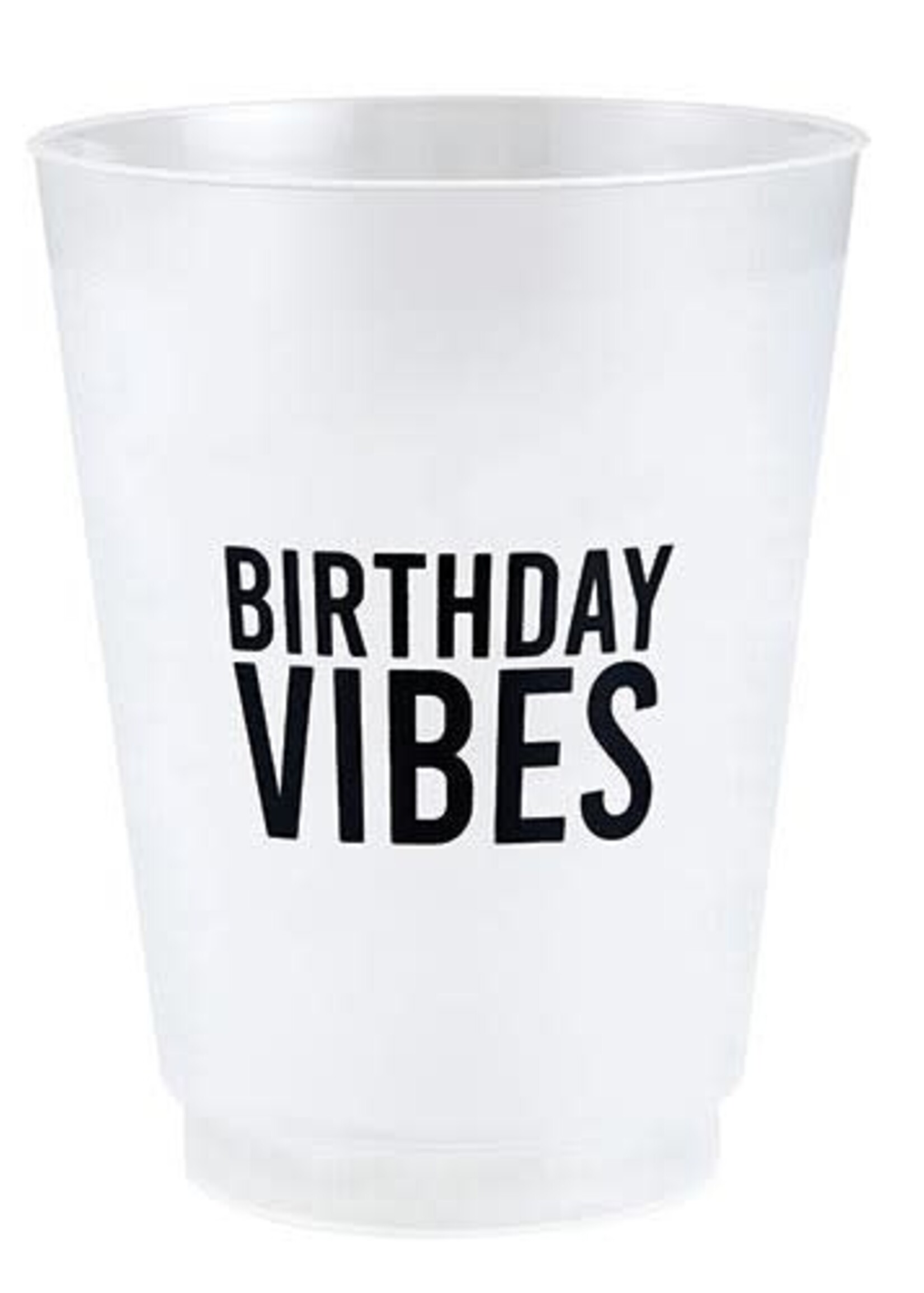 Birthday Vibes Frosted Cups 8pk