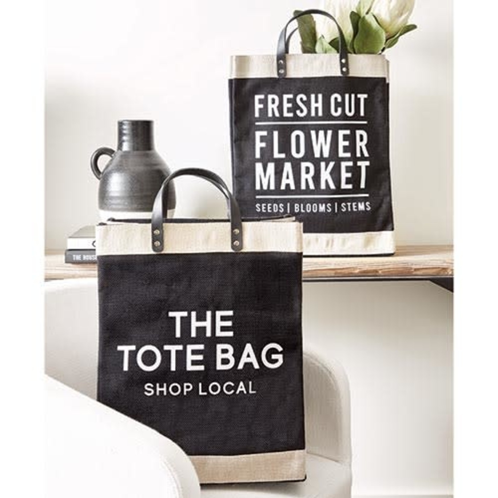 Market Tote Bag - Black