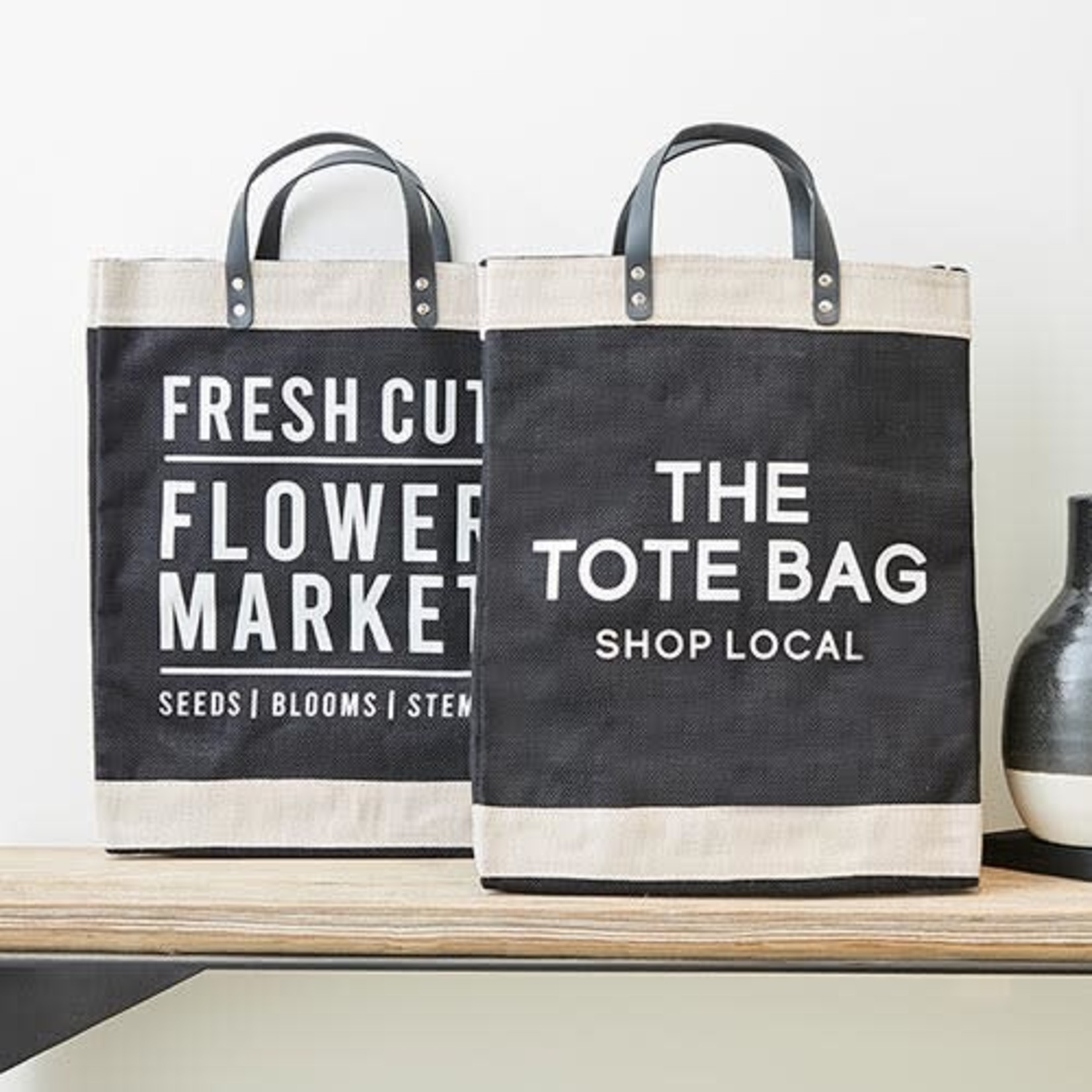 Market Tote Bag - Black