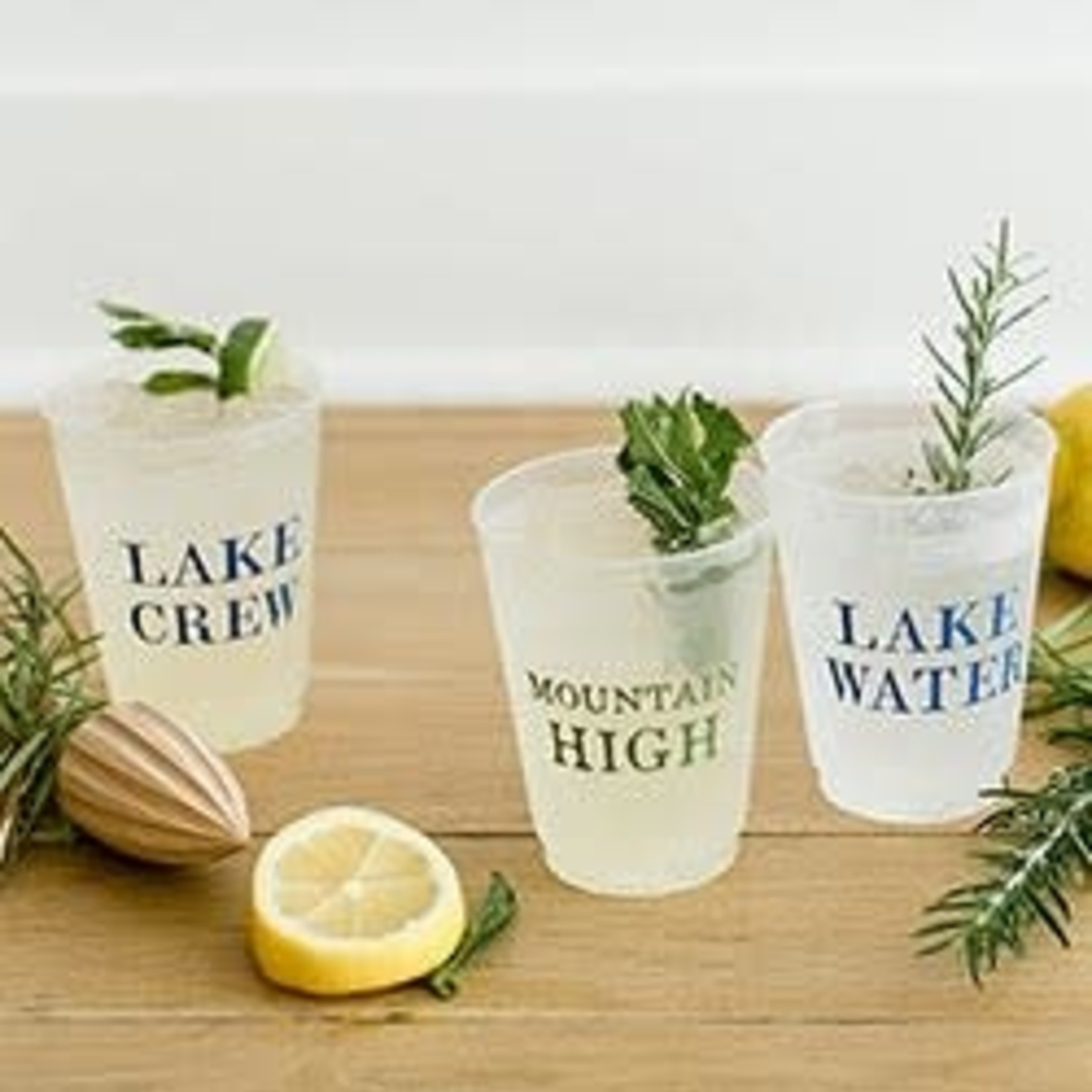 Lake Water Frosted Cups 8pk