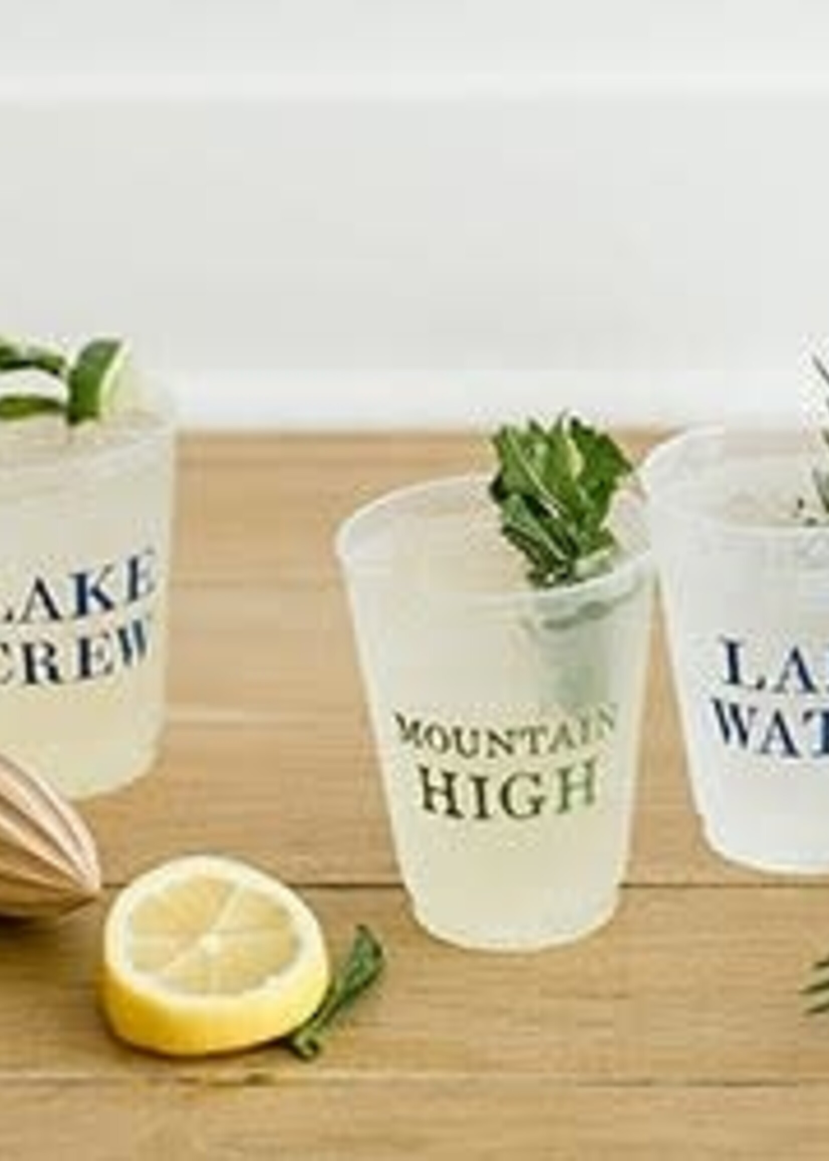 Lake Water Frosted Cups 8pk