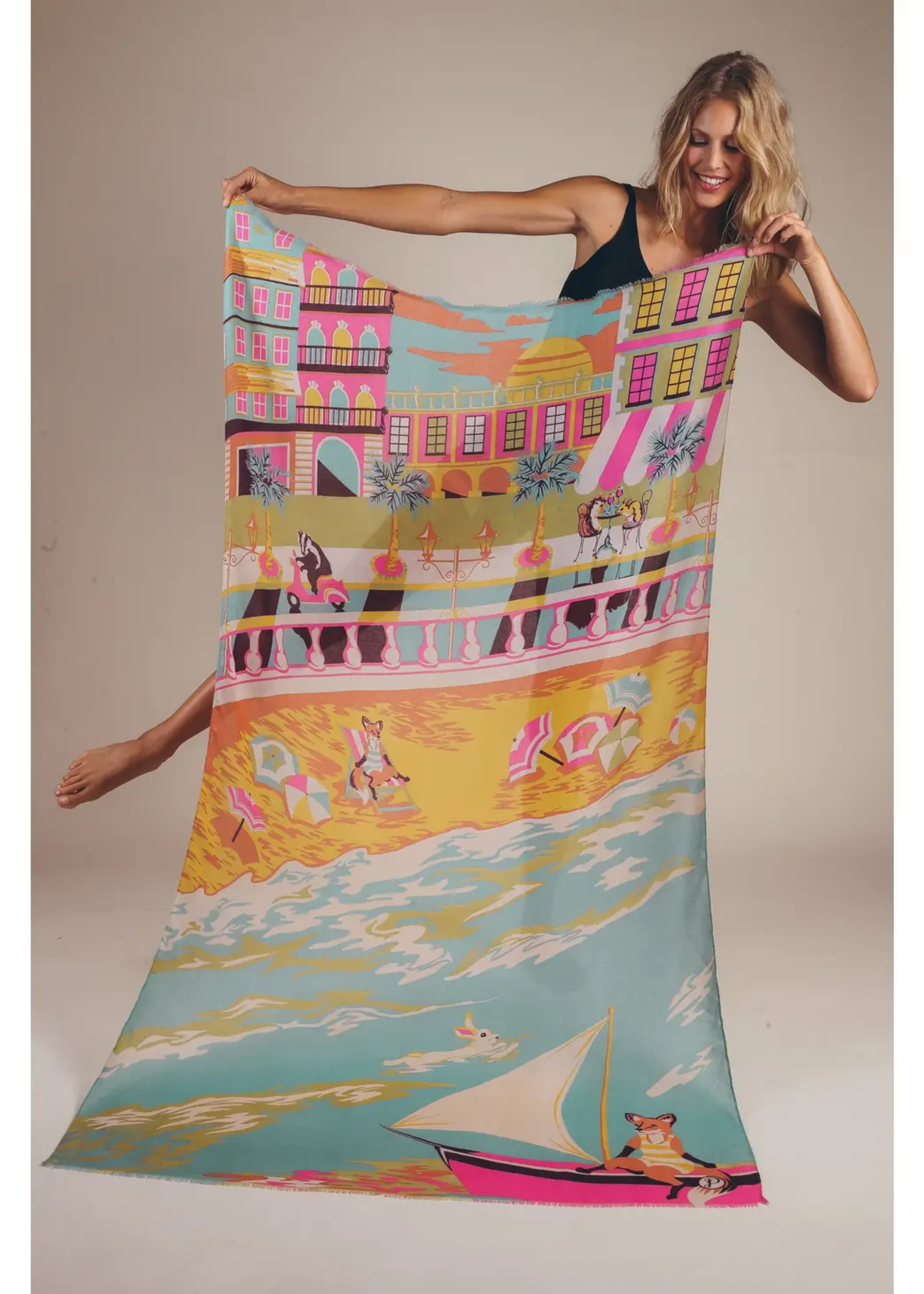 Powder UK Print Scarves