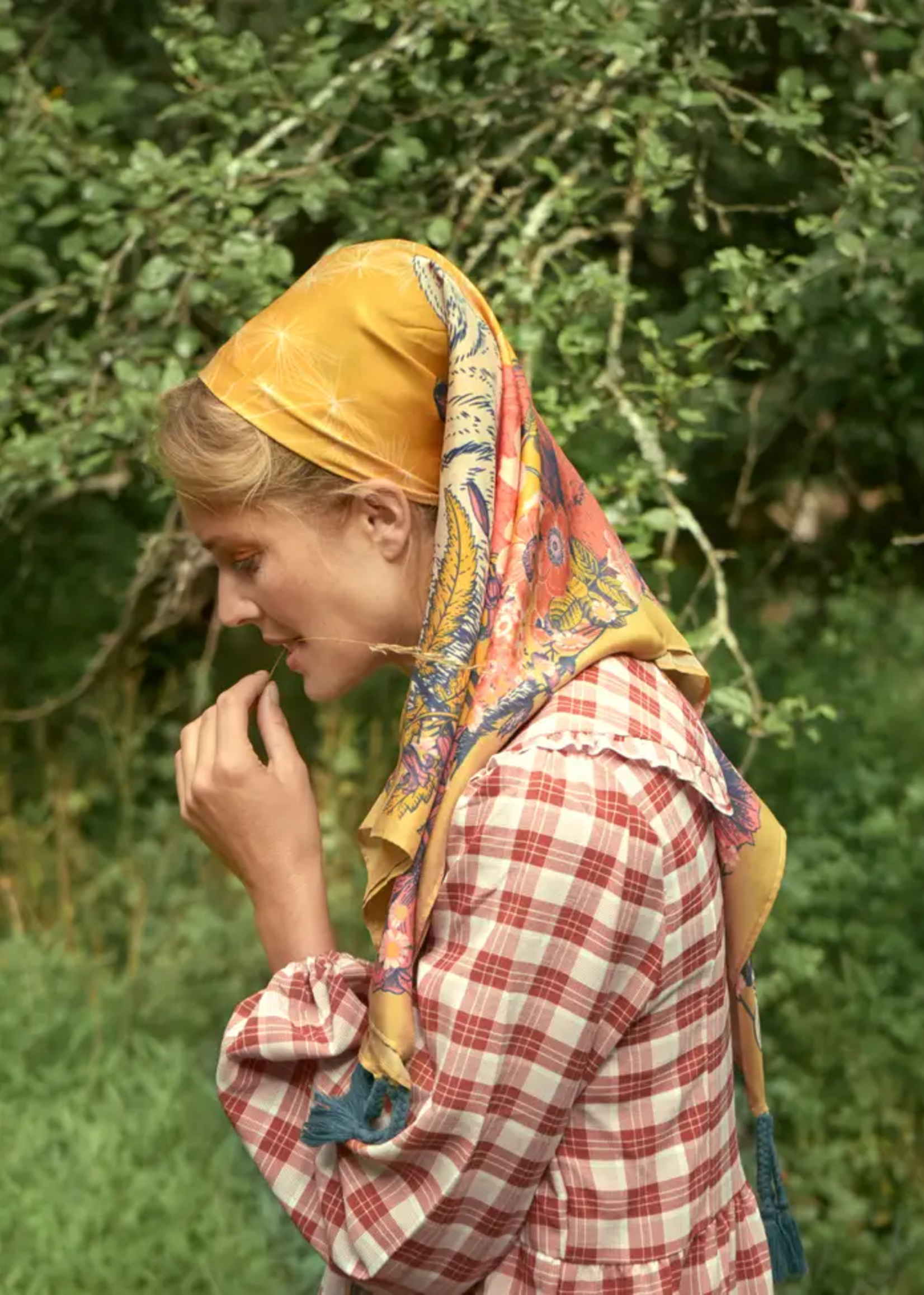 Powder UK Powder UK Silk Tasseled Scarves