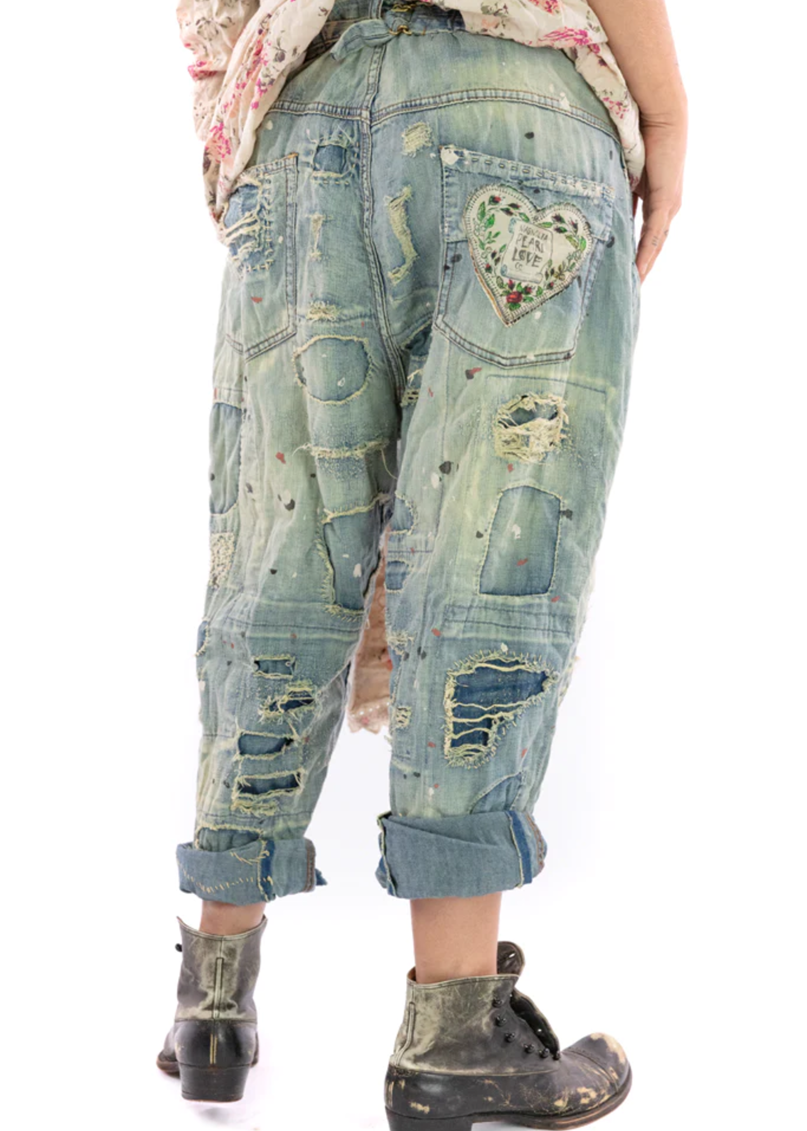 Magnolia Pearl Crossroads Denims Pants 448 Washed Indigo