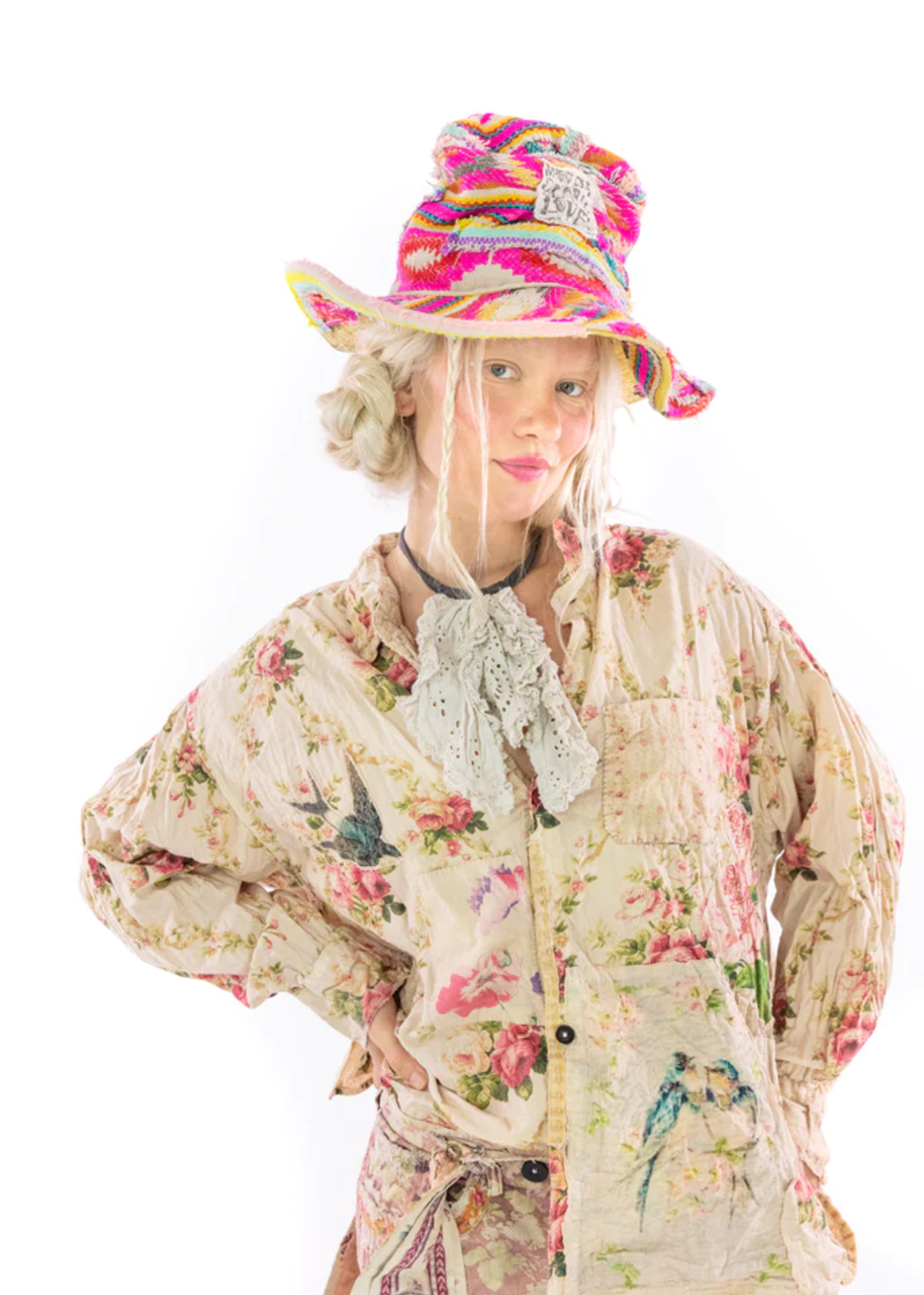 Magnolia Pearl Floral Laily Western Shirt Top 1344