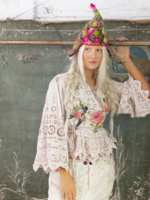 Magnolia Pearl **PREORDER** New Release 3-1-23 Eyelet Lise Lotte Piano Shawl Jacket 899