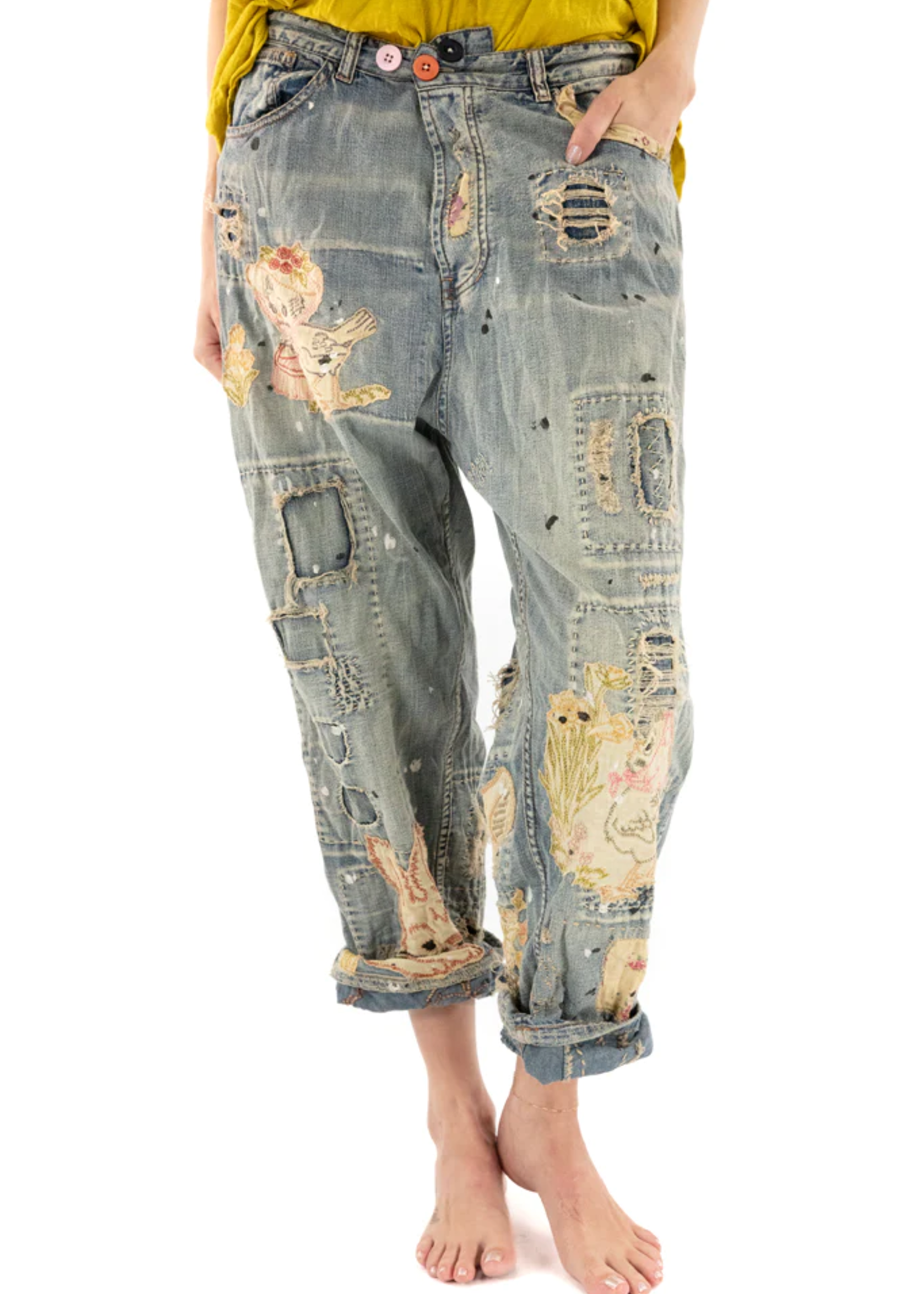 Magnolia Pearl 3-15 PREORDER Be A Poem Miners Denims Pants 417