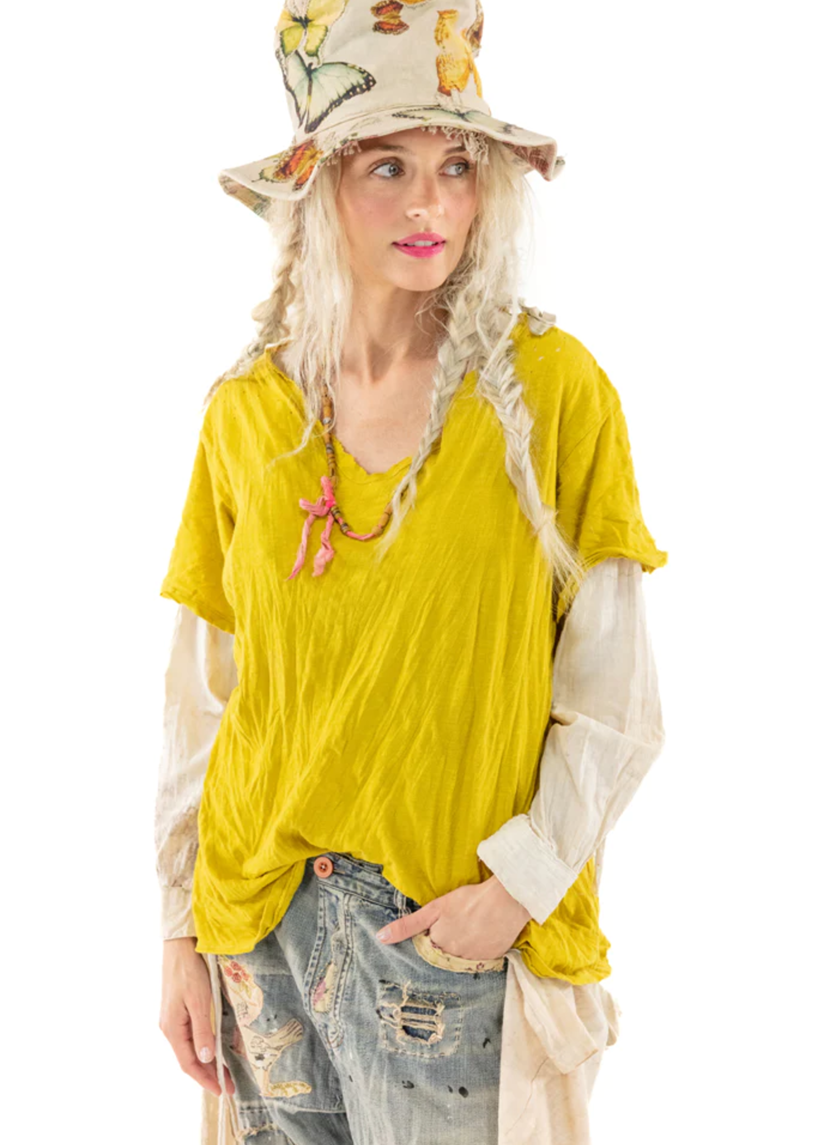 Magnolia Pearl 3-15 PREORDER Europa Tee Top 1411 Citron