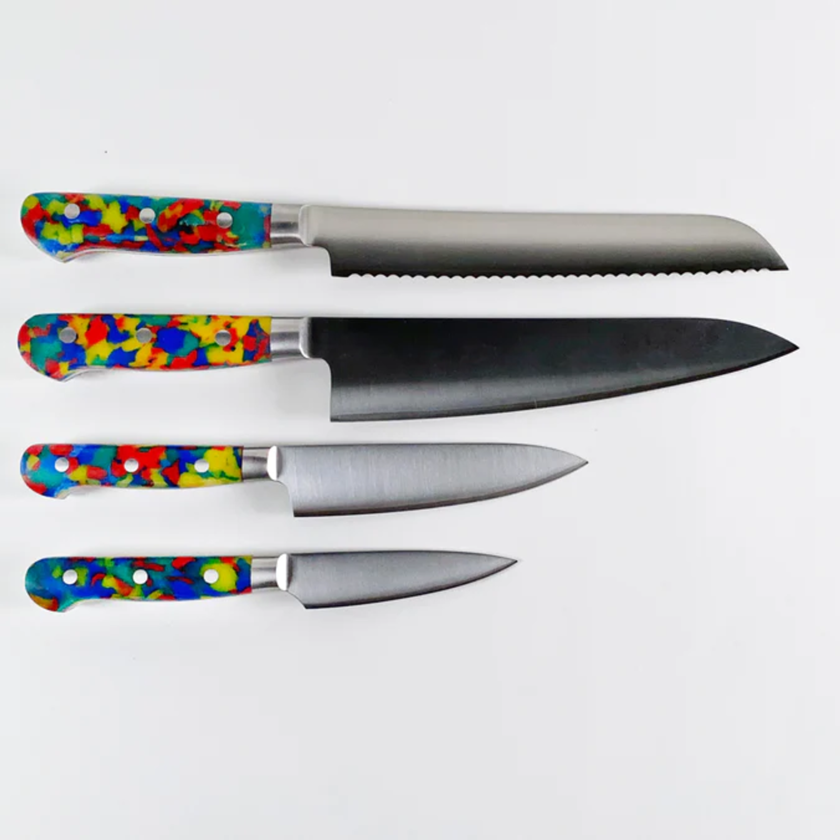 Fredericks & Mae Bread Knife - Multi Rainbow