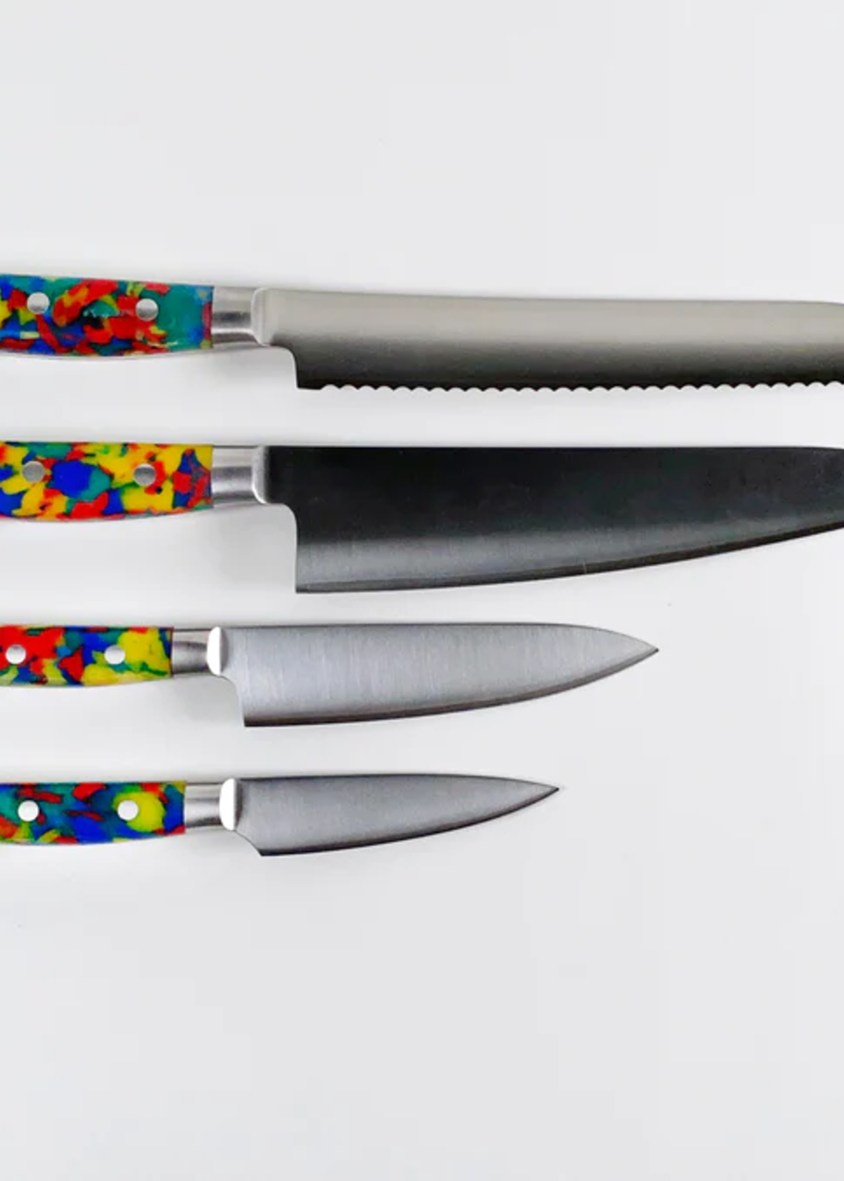 Fredericks & Mae Paring Knife - Multi Rainbow