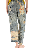Magnolia Pearl Be A Poem Miner Denims Pants 417 Washed Indigo