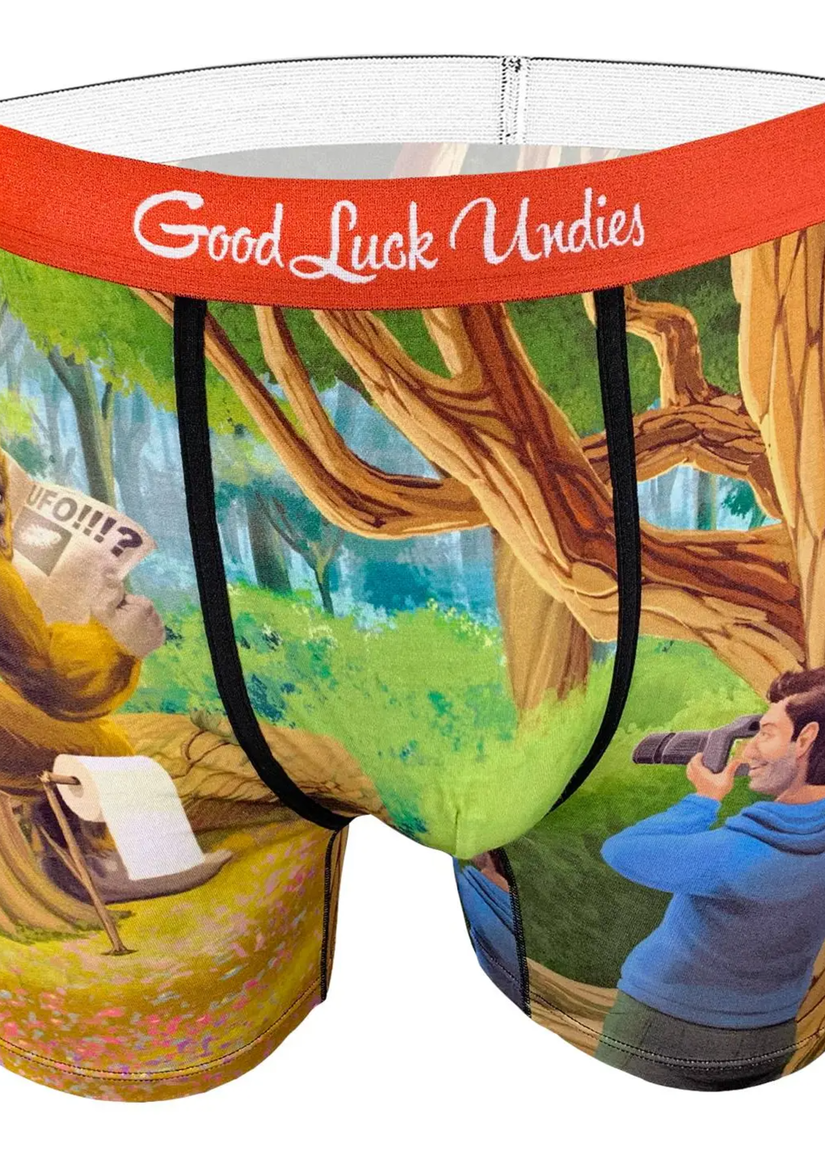 Good Luck Undies Big Foot Boxers