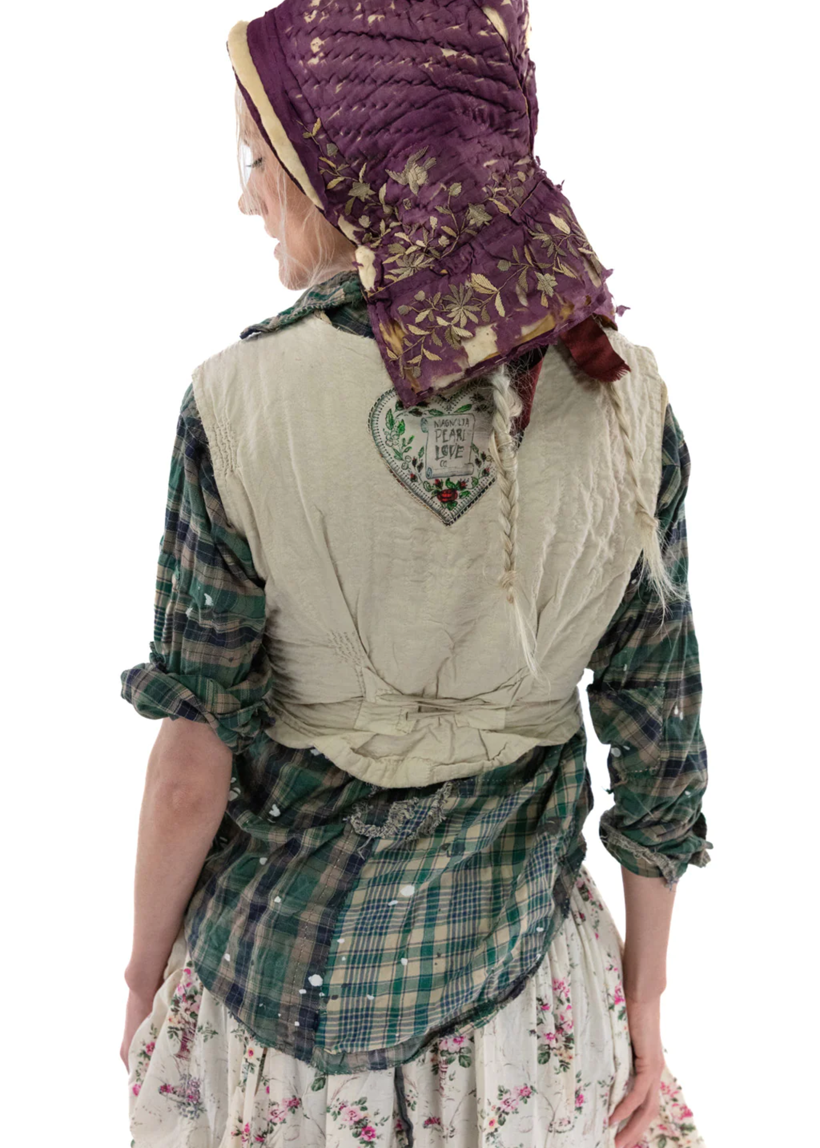 Magnolia Pearl **NEW RELEASE** Embroidered Aysel Vest 059 Moonlight