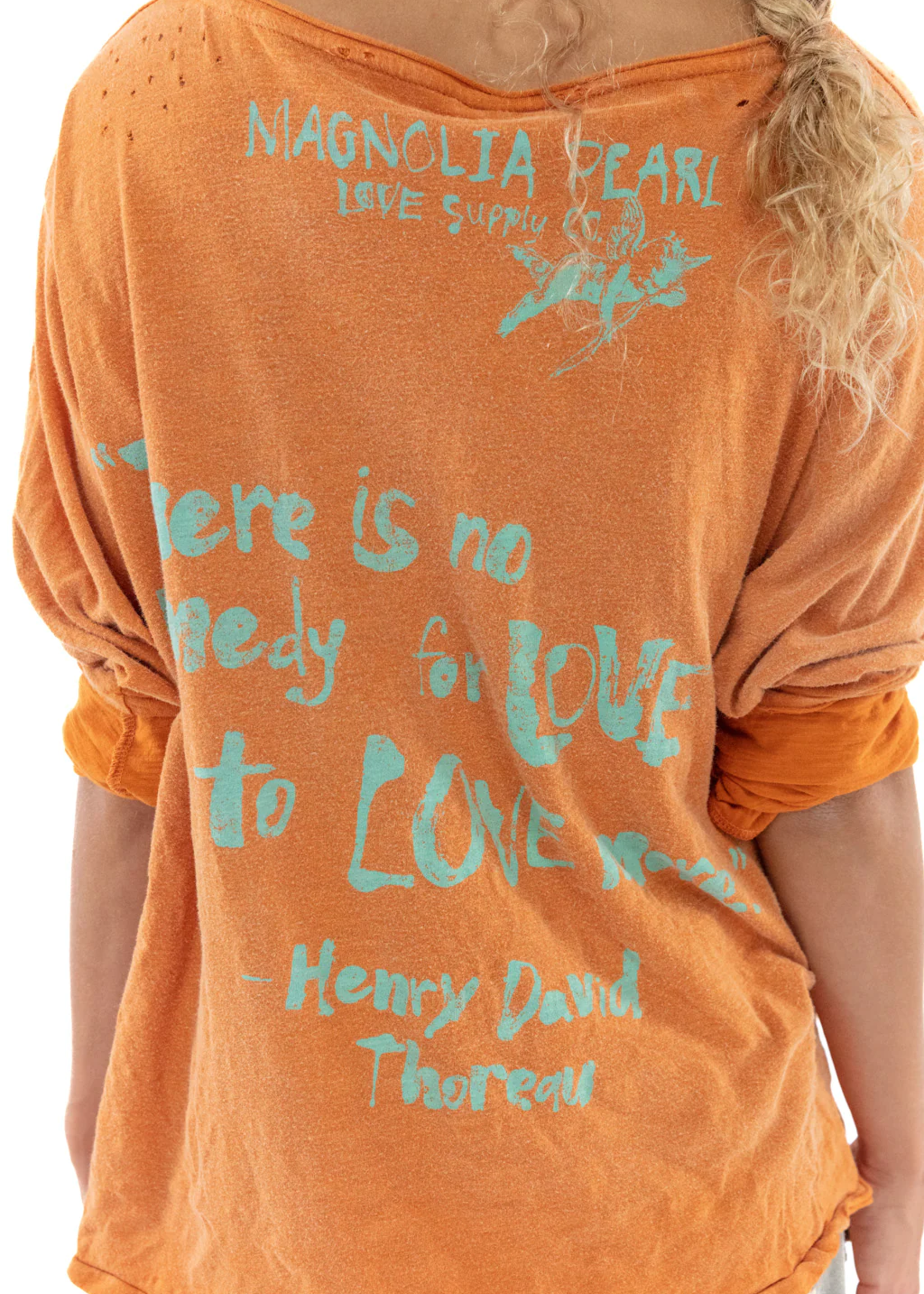 Magnolia Pearl **PREORDER** NEW RELEASE 4-5 Viggo Cherub Tee in Marmalade