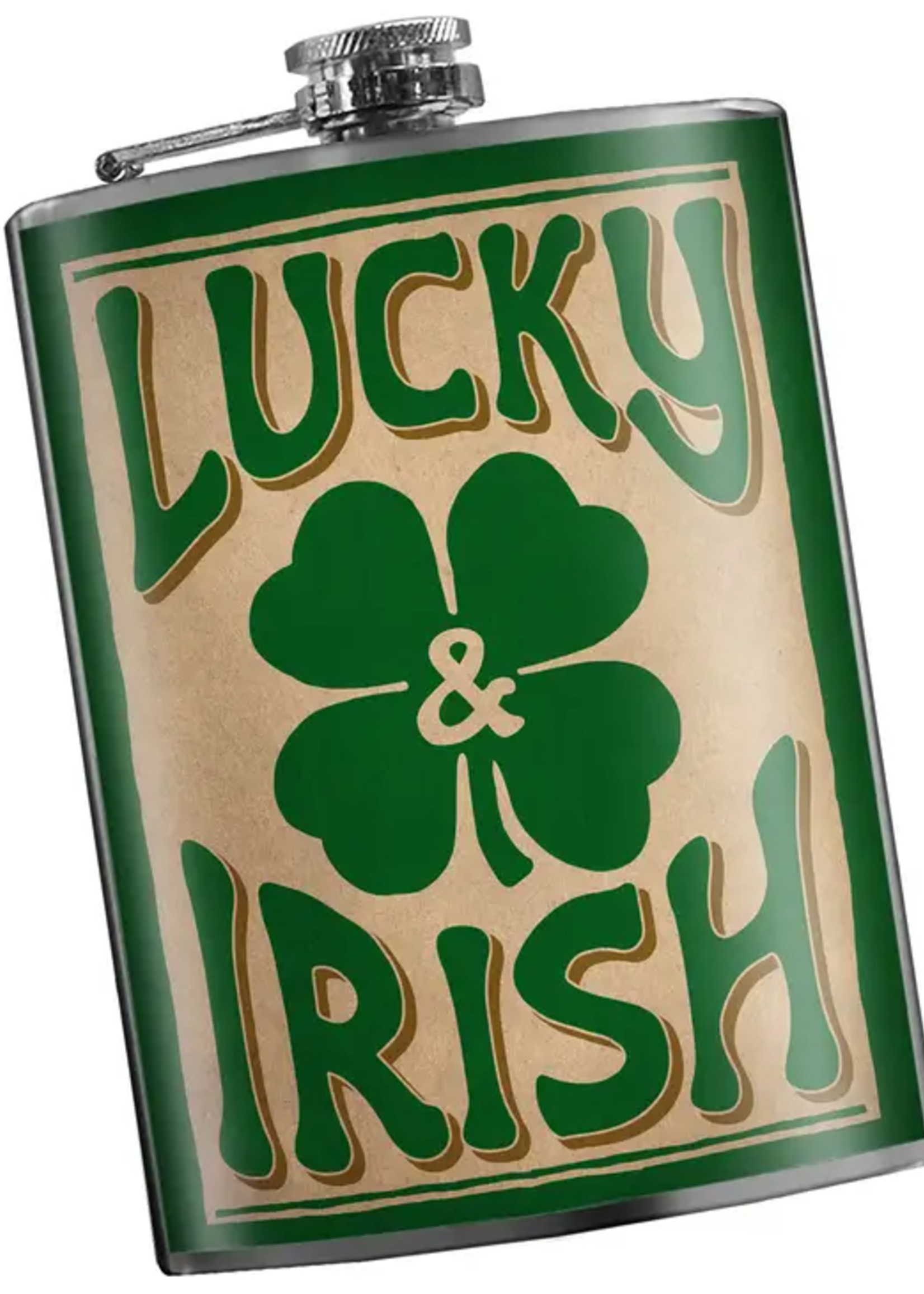 Trixie & Milo Lucky & Irish Flask