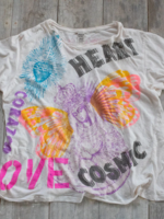 Magnolia Pearl **New Release** Sacred Heart Graffiti Tee Tshirt Top 1446 True