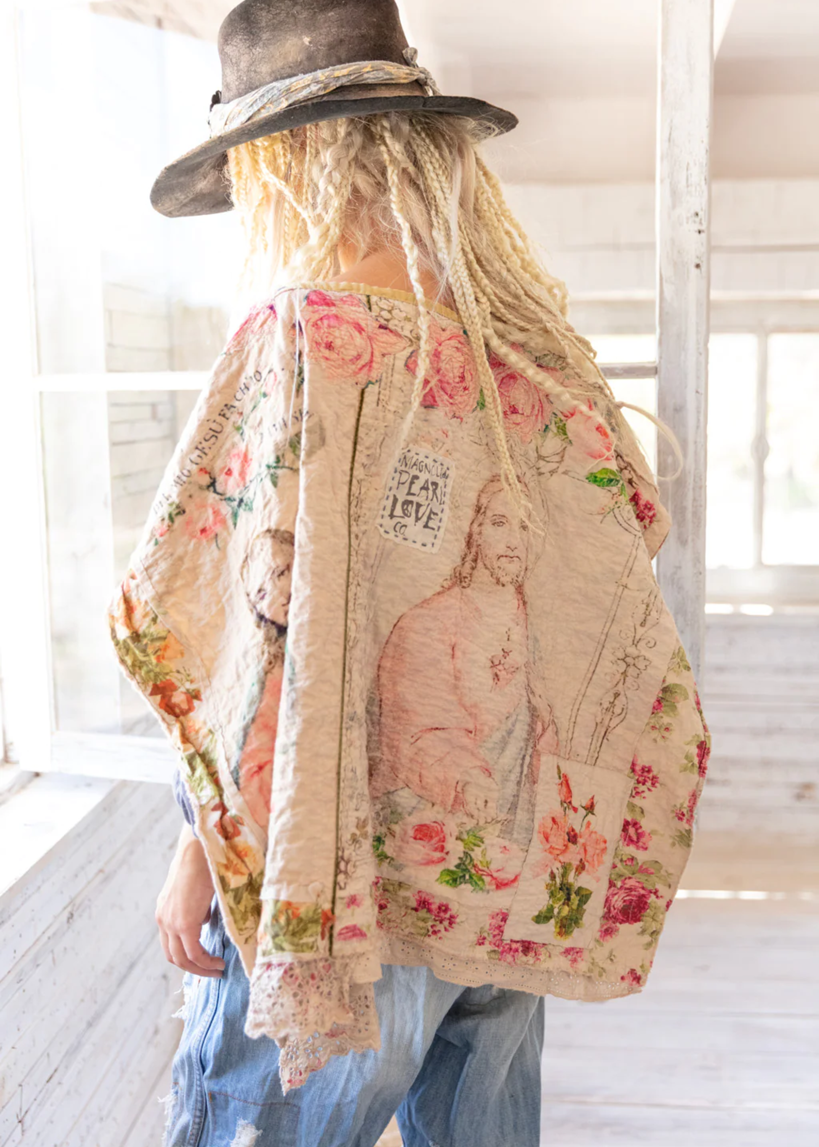 Magnolia Pearl Anointed One Poncho Top 1356