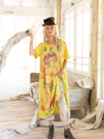 Magnolia Pearl Art Constellation T-Shirt Tee Dress 939 Dewdrop