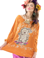 Magnolia Pearl New Release 5- 3 Conejo Blanco Viggo Tee Top 1502 Marmalade