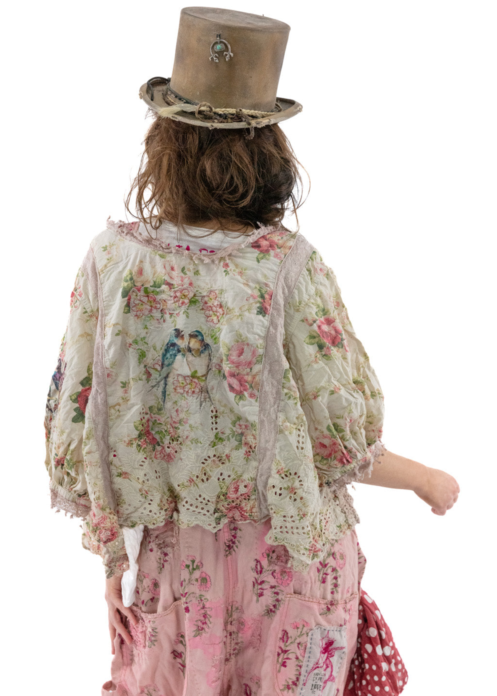 Magnolia Pearl **PREORDER** NEW RELEASE 5-17 Floral Karlie Cropped Blouse Top 1330