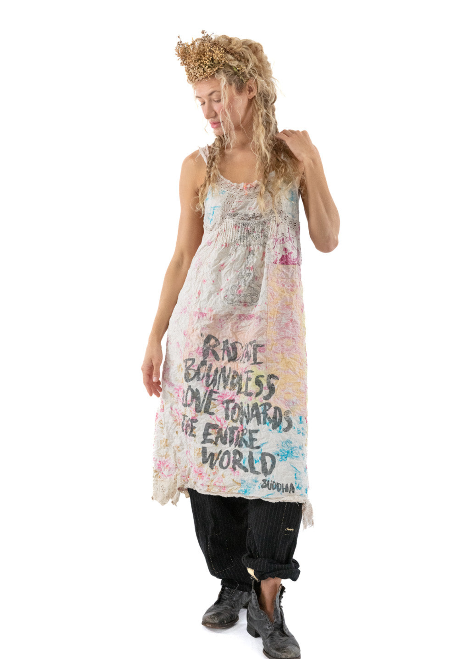 Magnolia Pearl Quilted Floral Clementine Slip Dress 924 Peaceworker