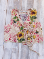 Magnolia Pearl Applique Nikha Vest VEST 058 Ashbury