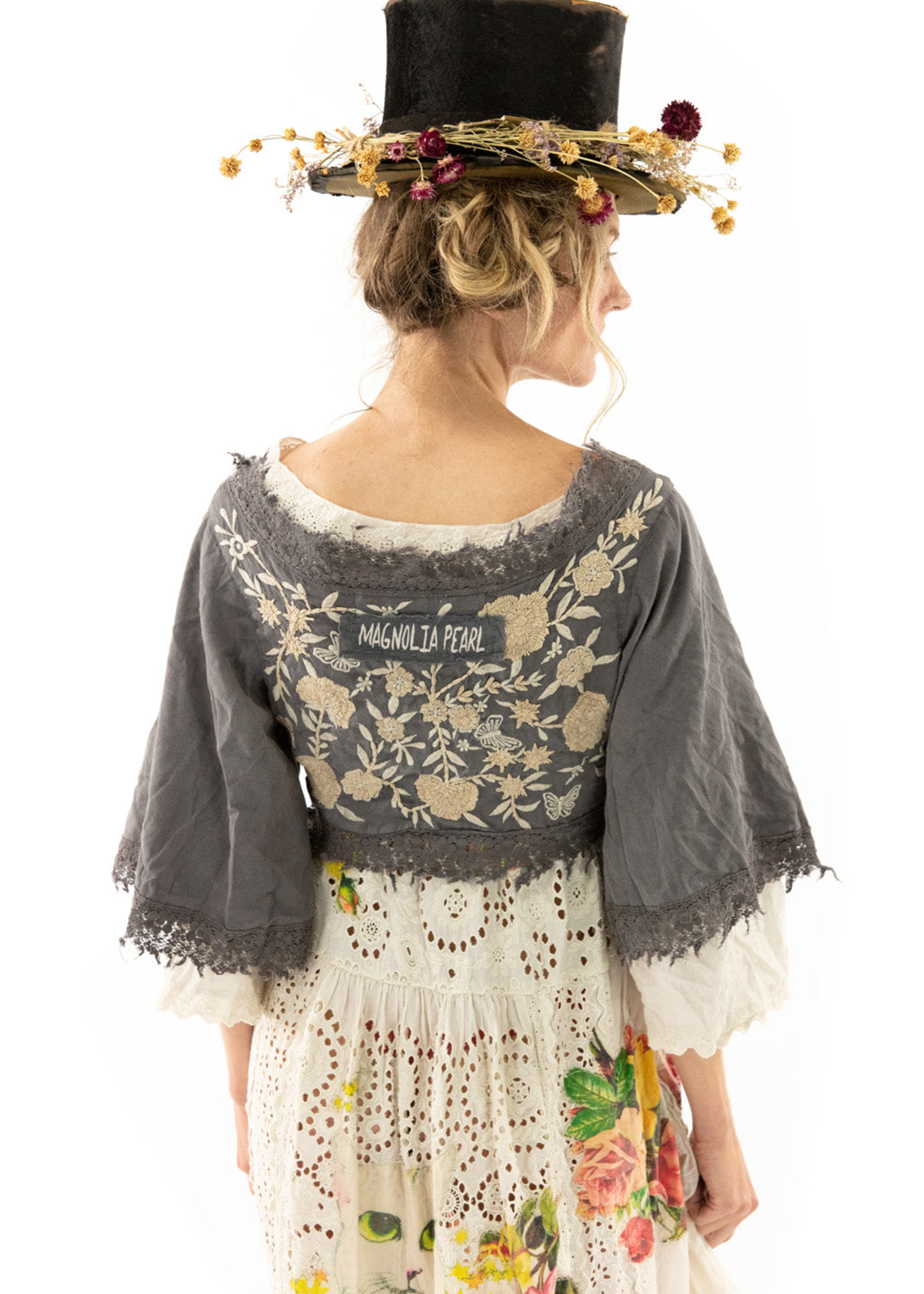 Magnolia Pearl Adelaide Embroidered Wrap TOP 1158 Ozzy