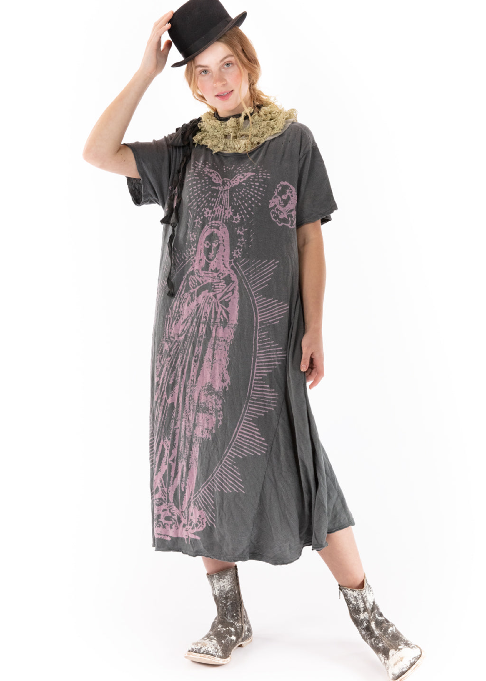 Magnolia Pearl Mary of Prosperity Tee Dress DRESS 713 Adore
