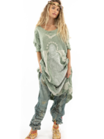 Magnolia Pearl Linen Queen of The Sea Dress DRESS 779 Matcha