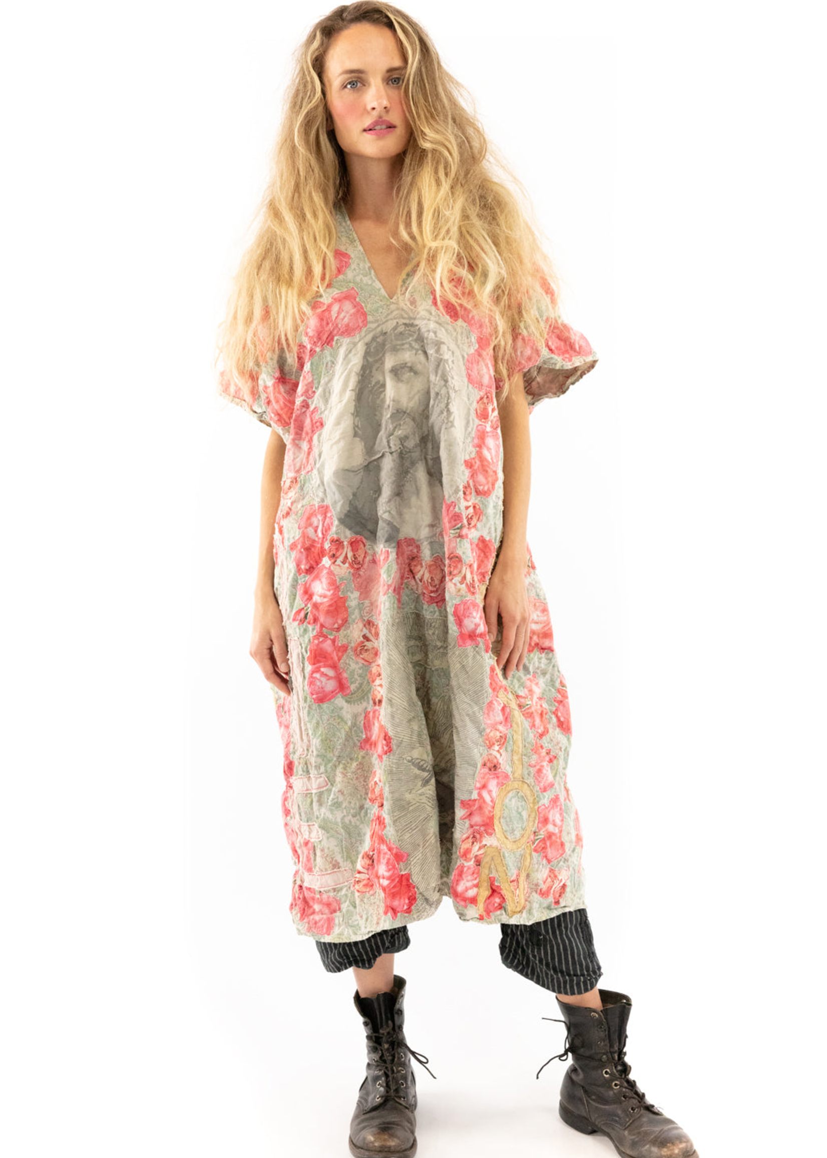 Magnolia Pearl Jesus Wept Jaya Kaftan DRESS 805 Ringwald