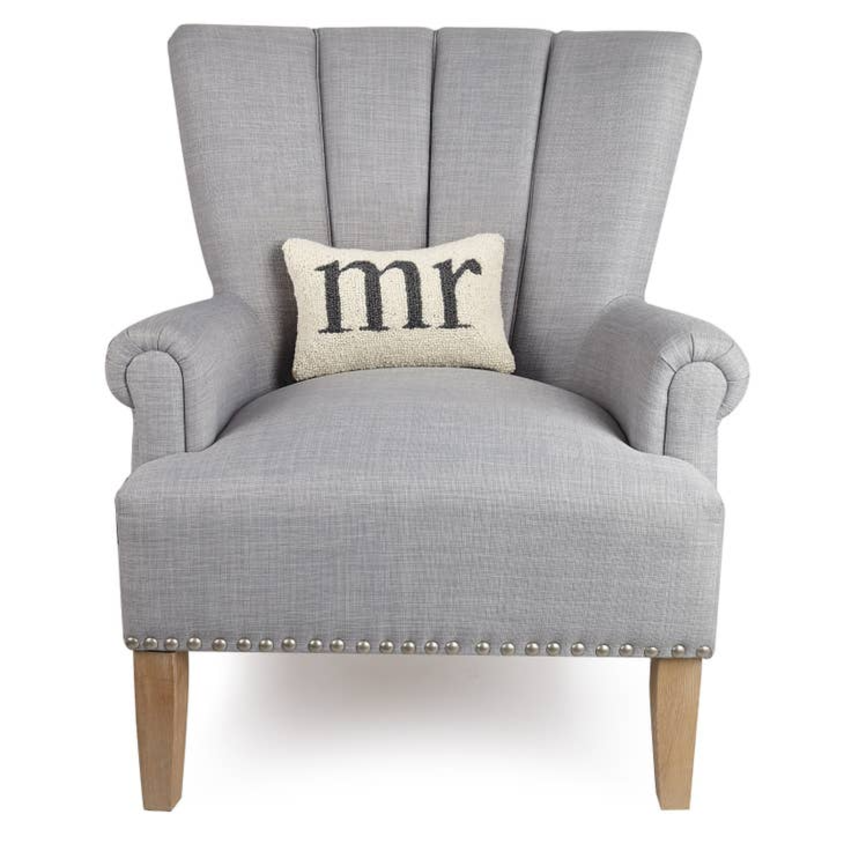 Periwinkle - Pillows Hooked Pillow - Mr.