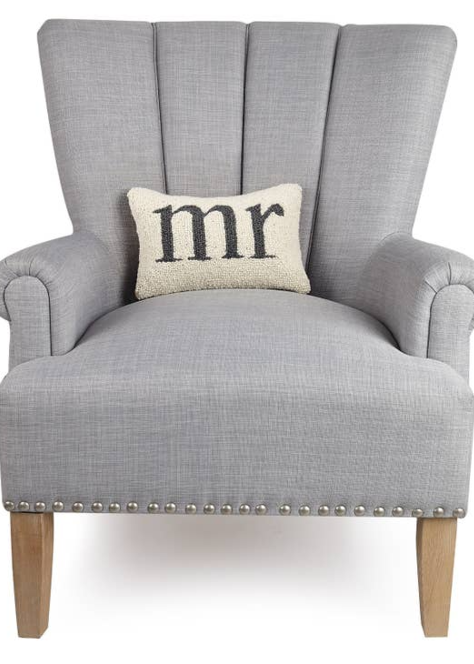 Periwinkle - Pillows Hooked Pillow - Mrs.