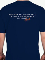 Periwinkle Davy Crockett East Texas Tee Tshirt