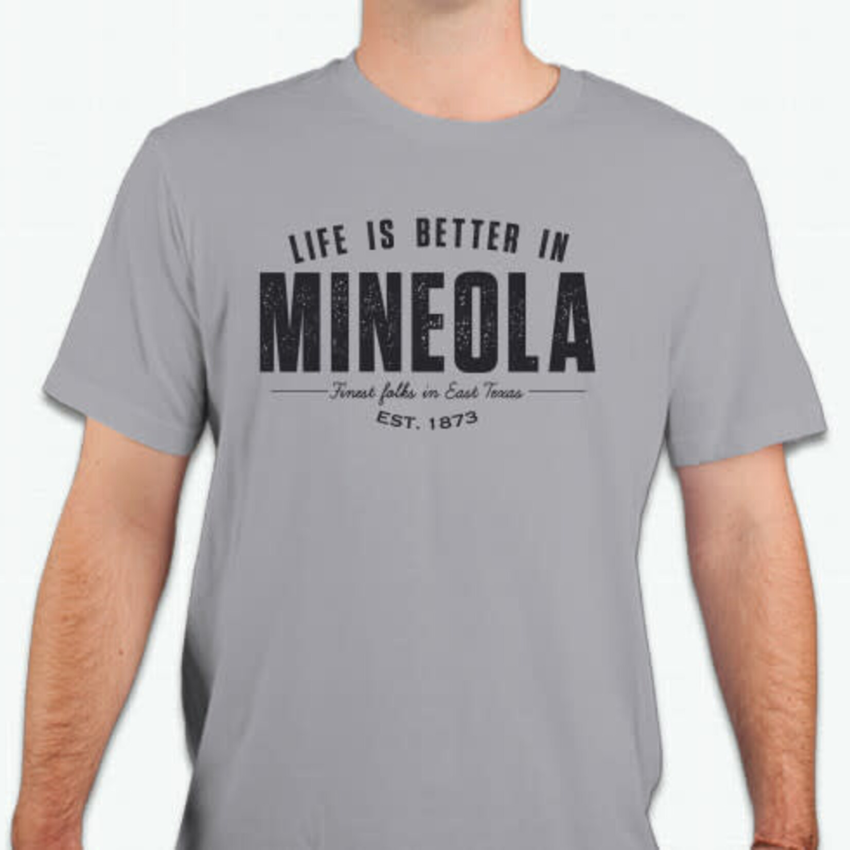 Periwinkle Mineola Finest Folks East Texas Tee