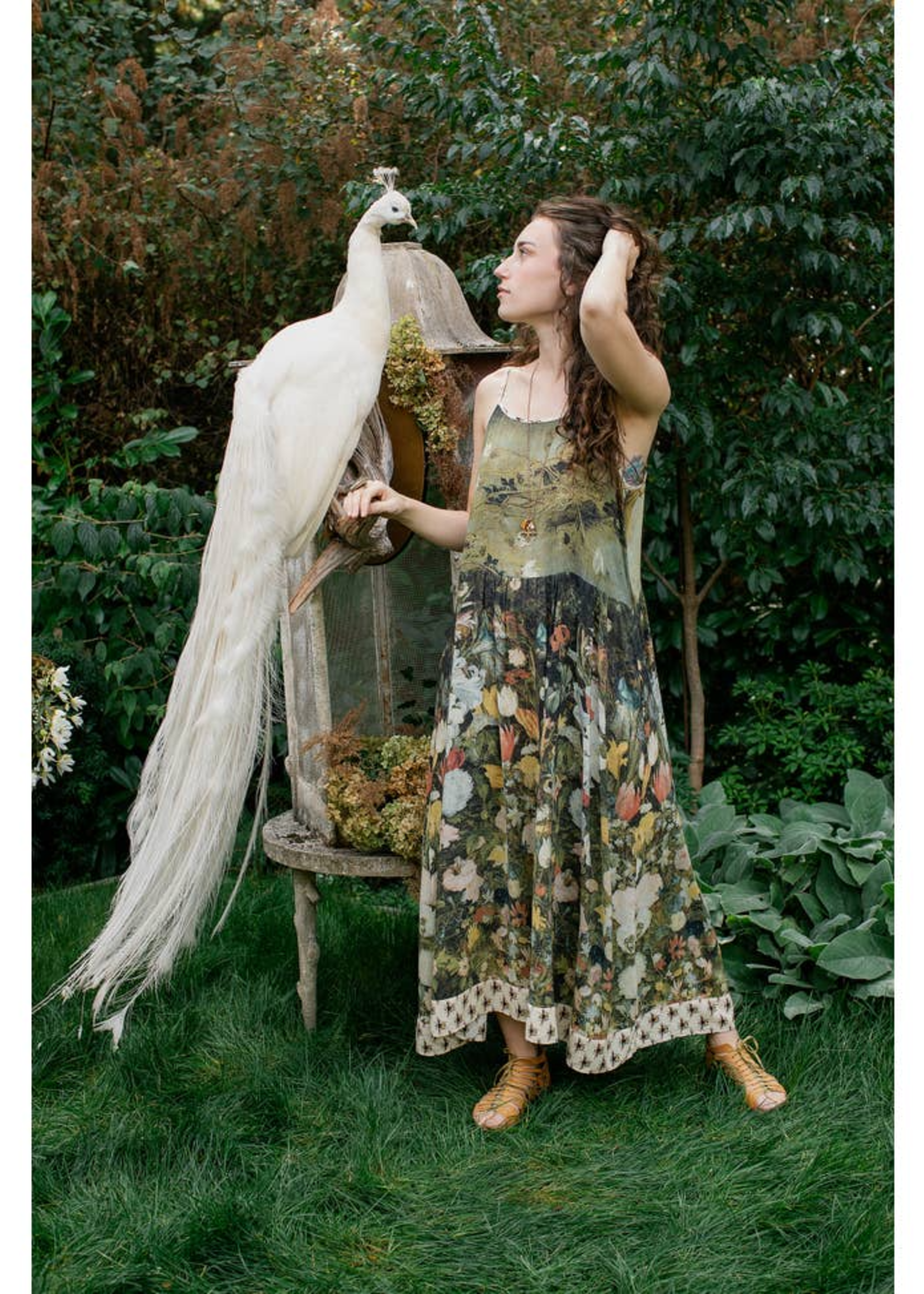Market of Stars I Dream In Flowers Slip Dress L/XL