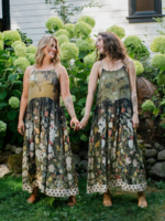 Market of Stars I Dream In Flowers Slip Dress L/XL