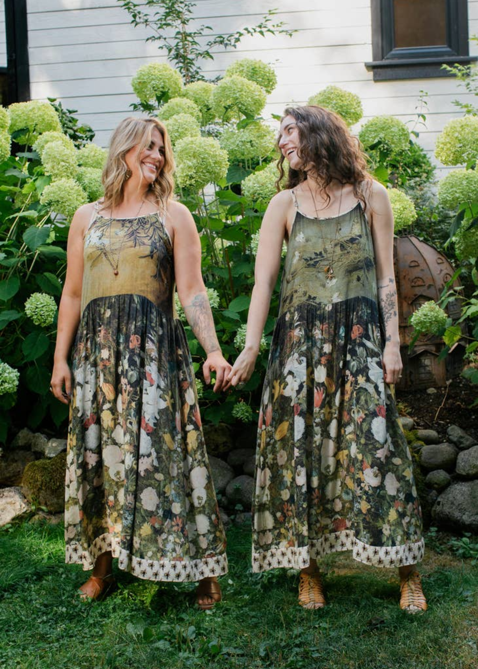 Market of Stars I Dream In Flowers Slip Dress S/M