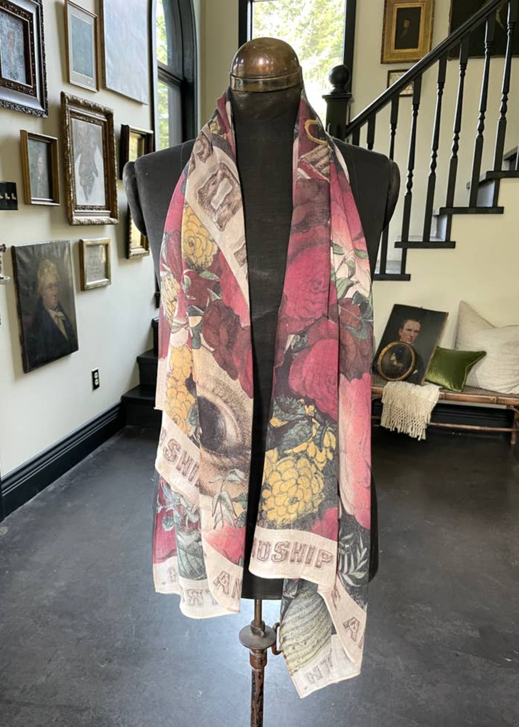 Market of Stars Friendship Love & Truth Bamboo Scarf