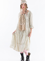 Magnolia Pearl New Release 6-21 Eyelet Patchwork Helenia Dress 938 Moonlight