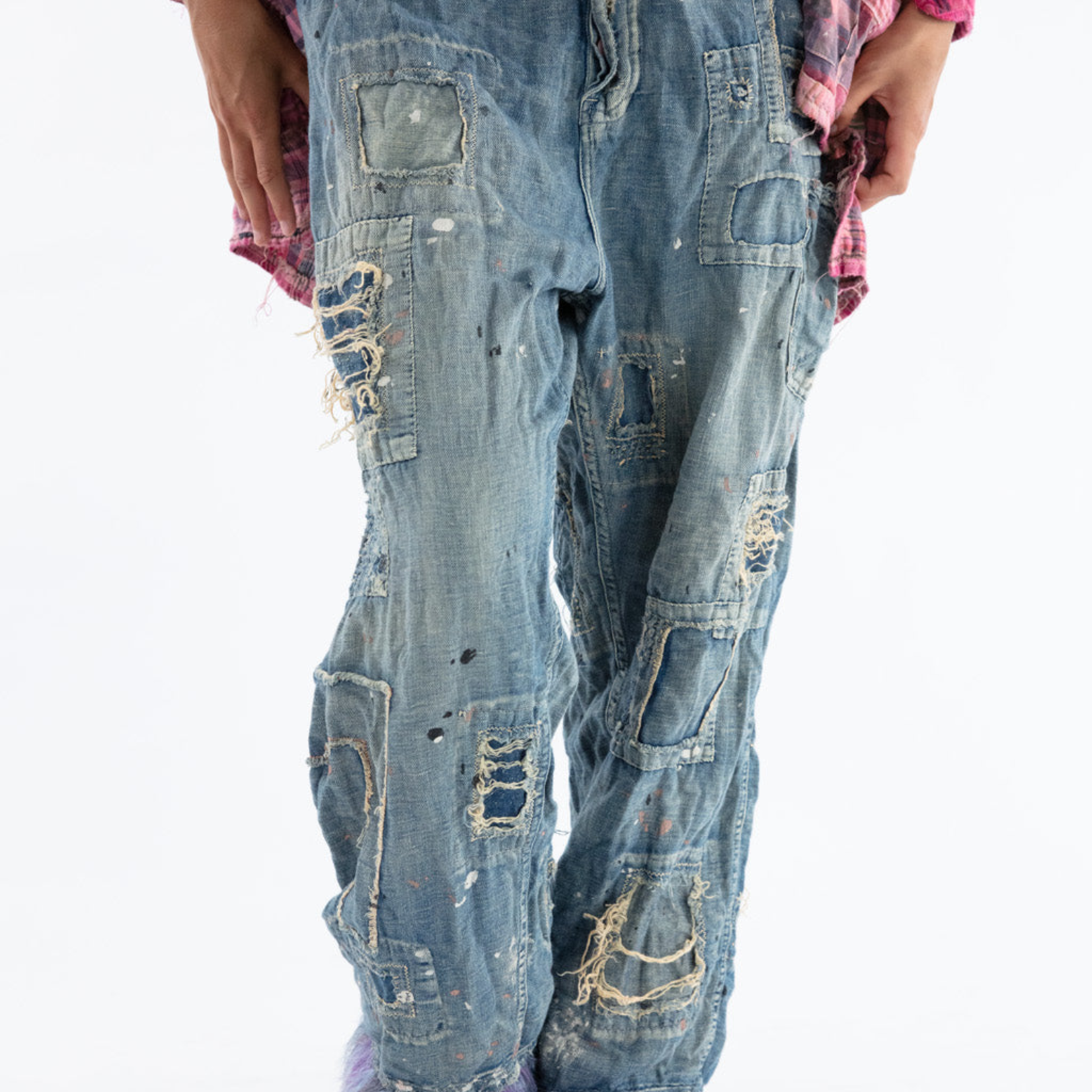 denim pants indigo